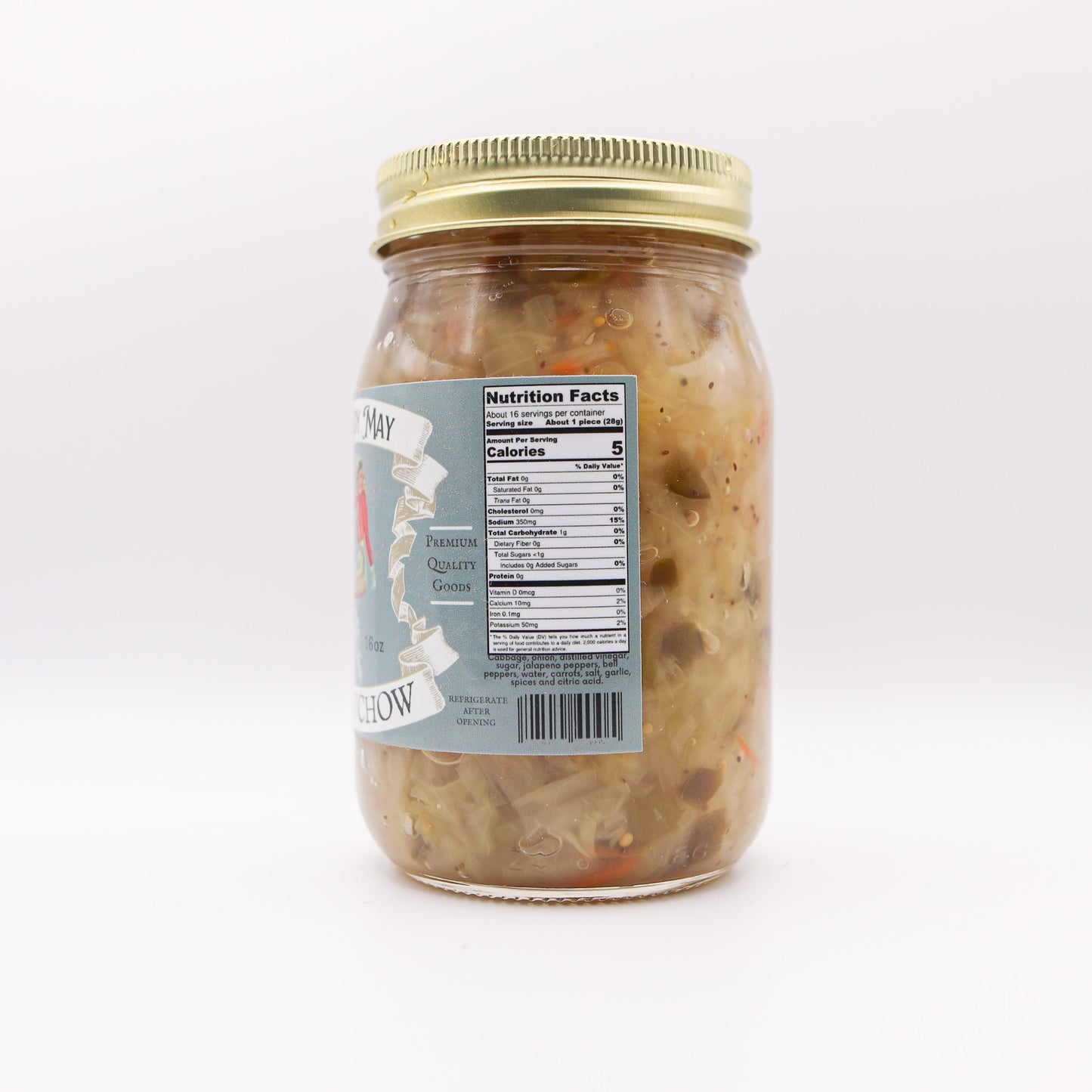 Southern Home-Style Chow Chow Relish The Lady May