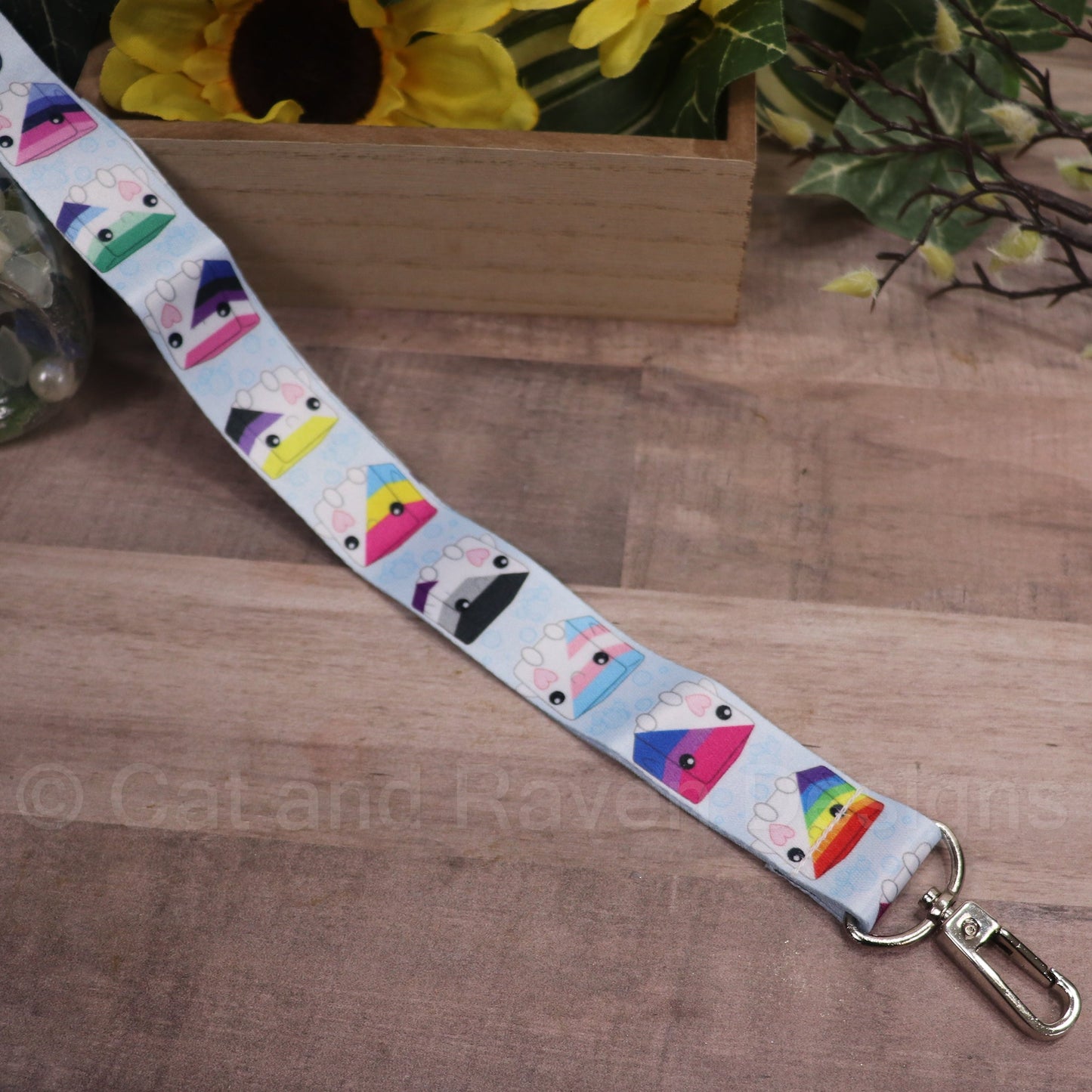 Soapy Buddy Lanyard Cat and Raven Designs Soap