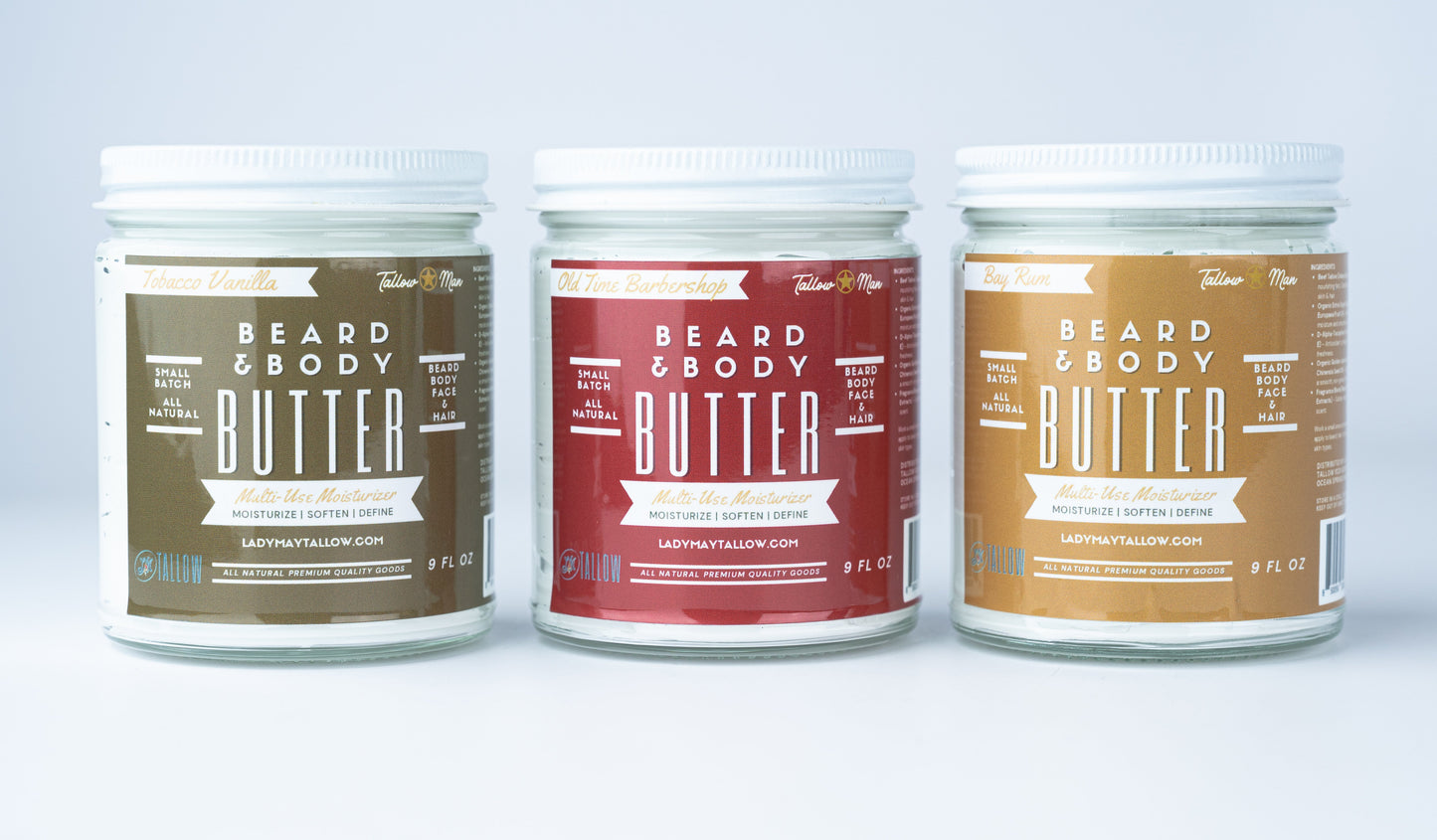 Tobacco Vanilla | Beard + Body Butter for Men The Lady May