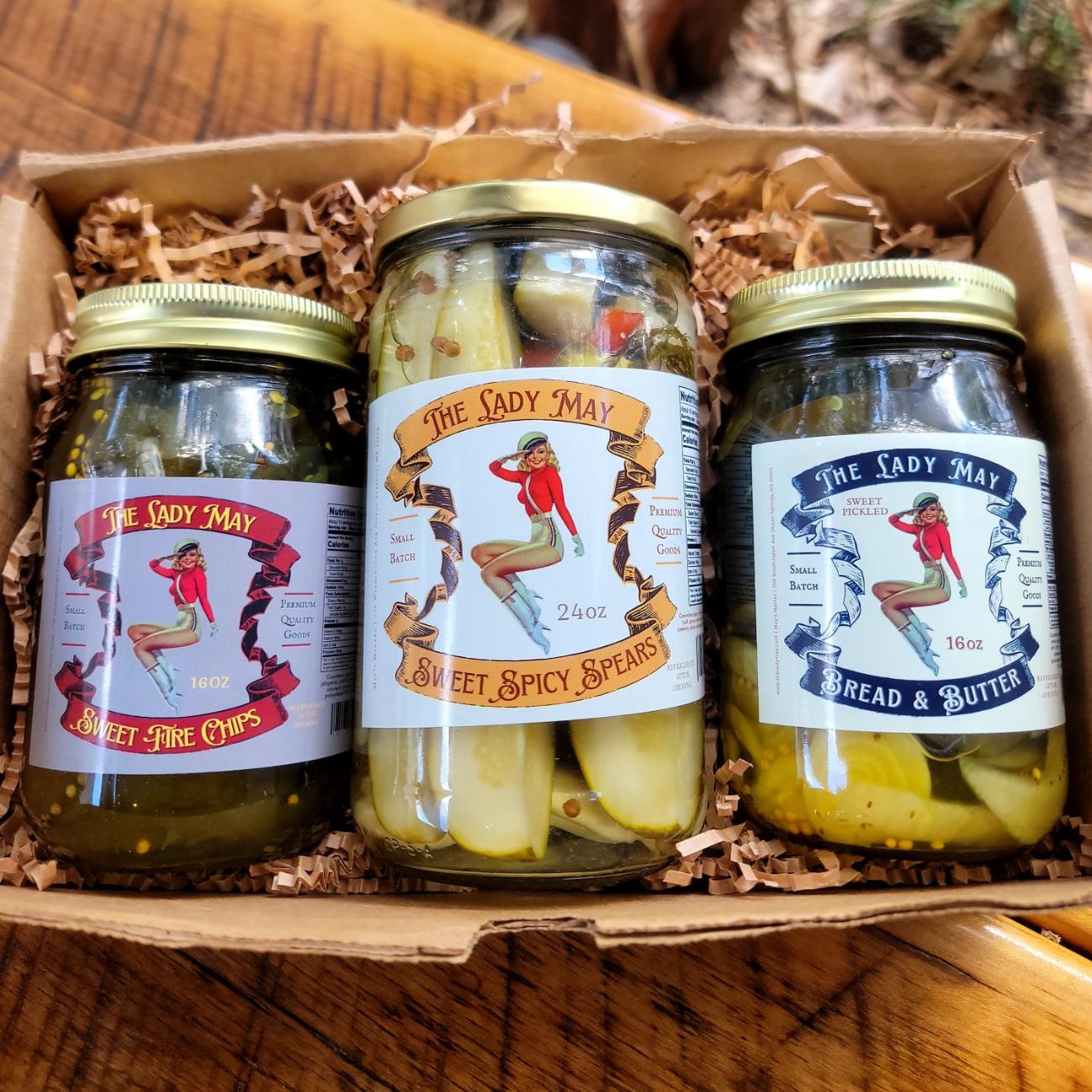 Pickle Trio Gift Bundle The Lady May