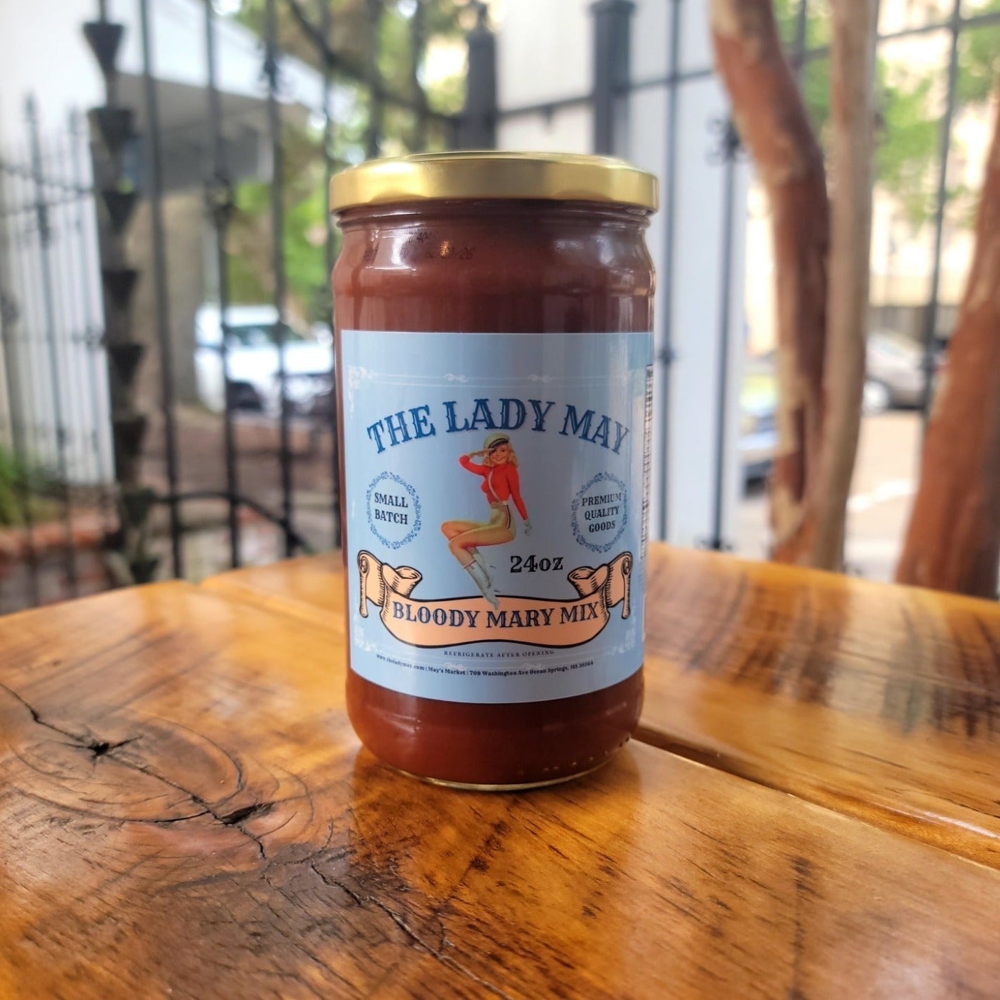 Top Shelf Bloody Mary Mix The Lady May