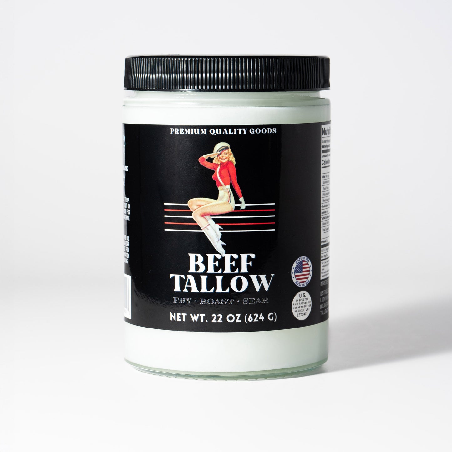 22oz Premium Cooking Beef Tallow The Lady May