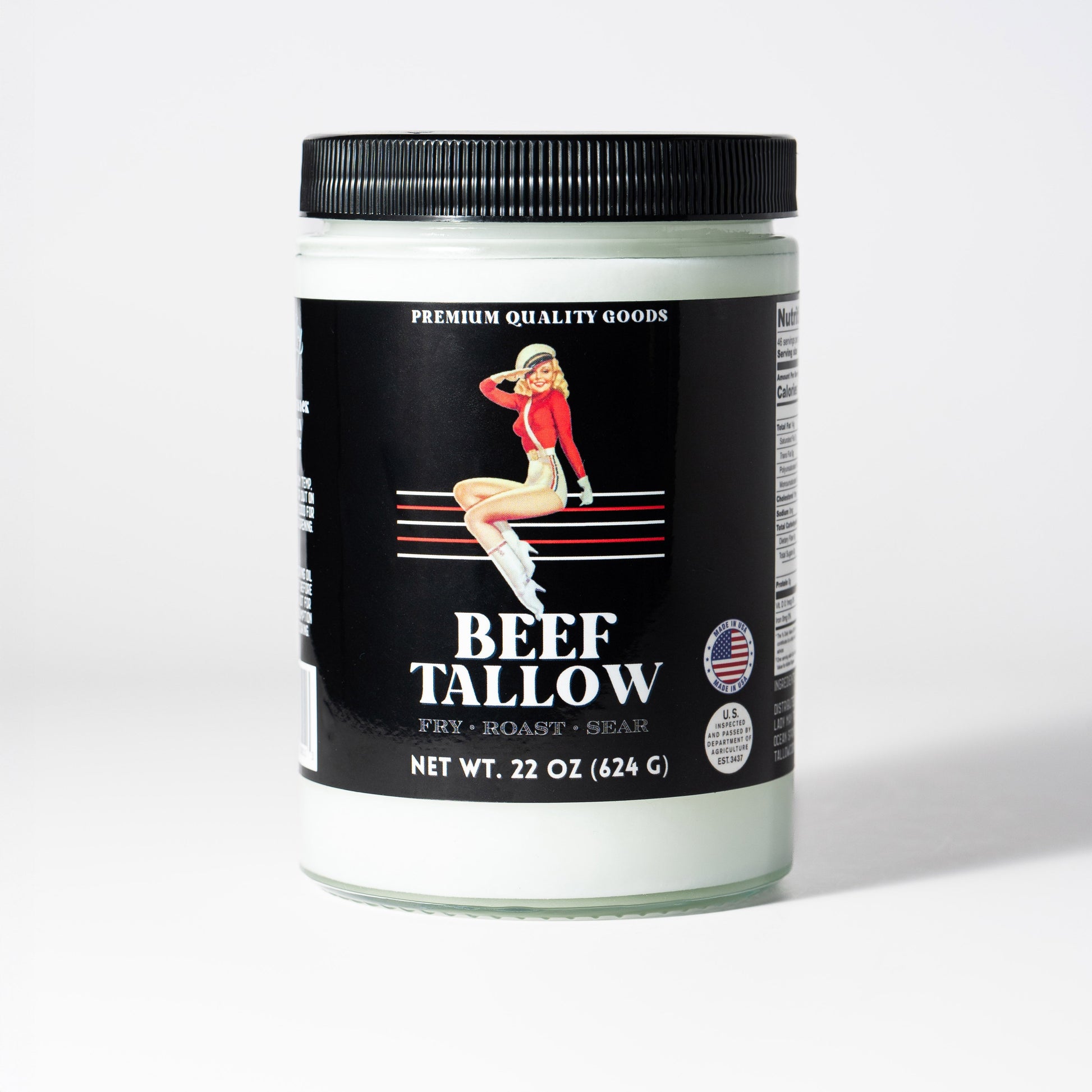 22oz Premium Cooking Beef Tallow The Lady May