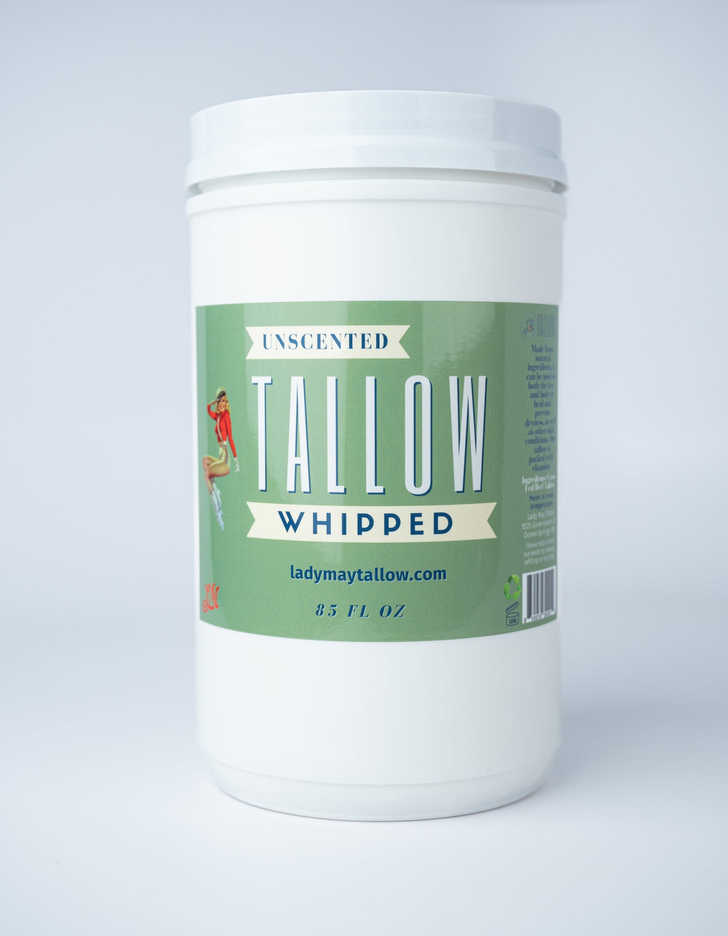 Whipped Tallow | All Natural Moisturizer Choose Scent Size 2oz-85oz The Lady May