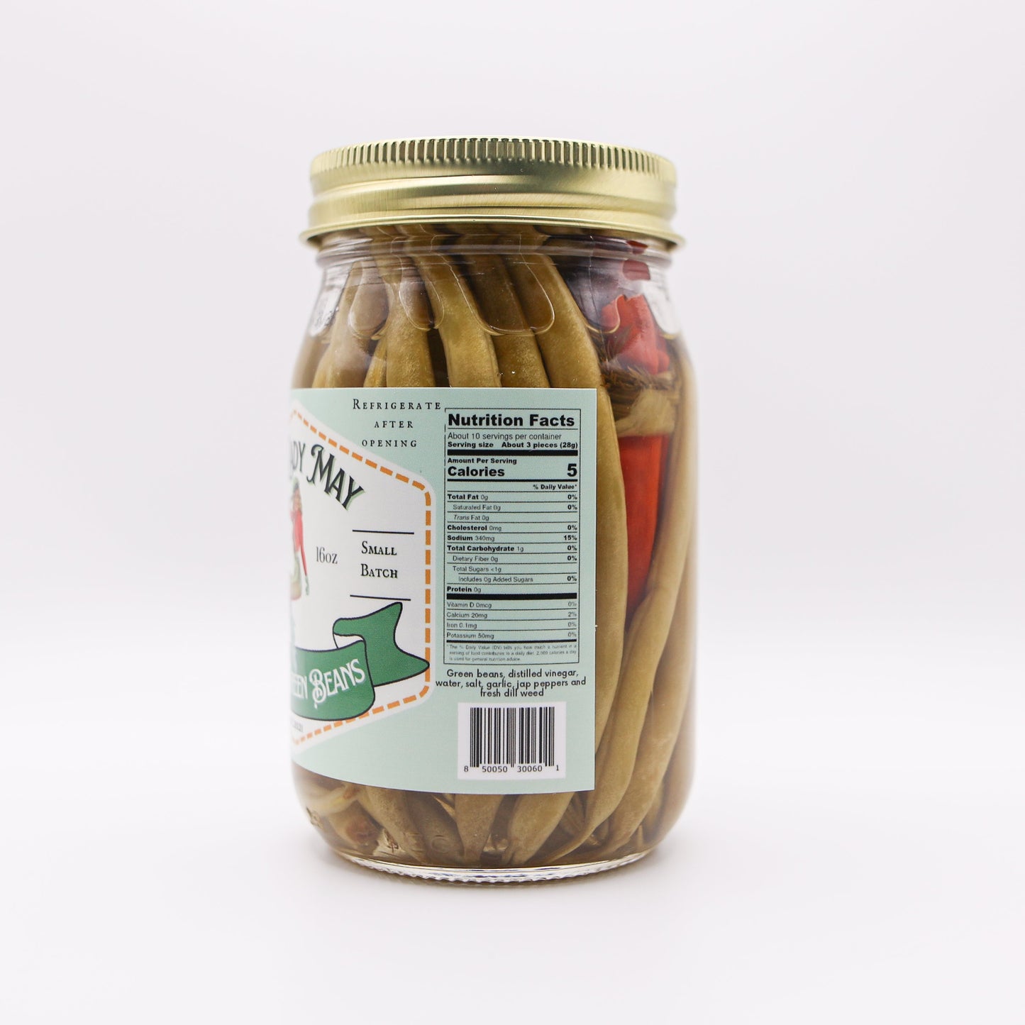 Spicy Pickled Snap Beans The Lady May
