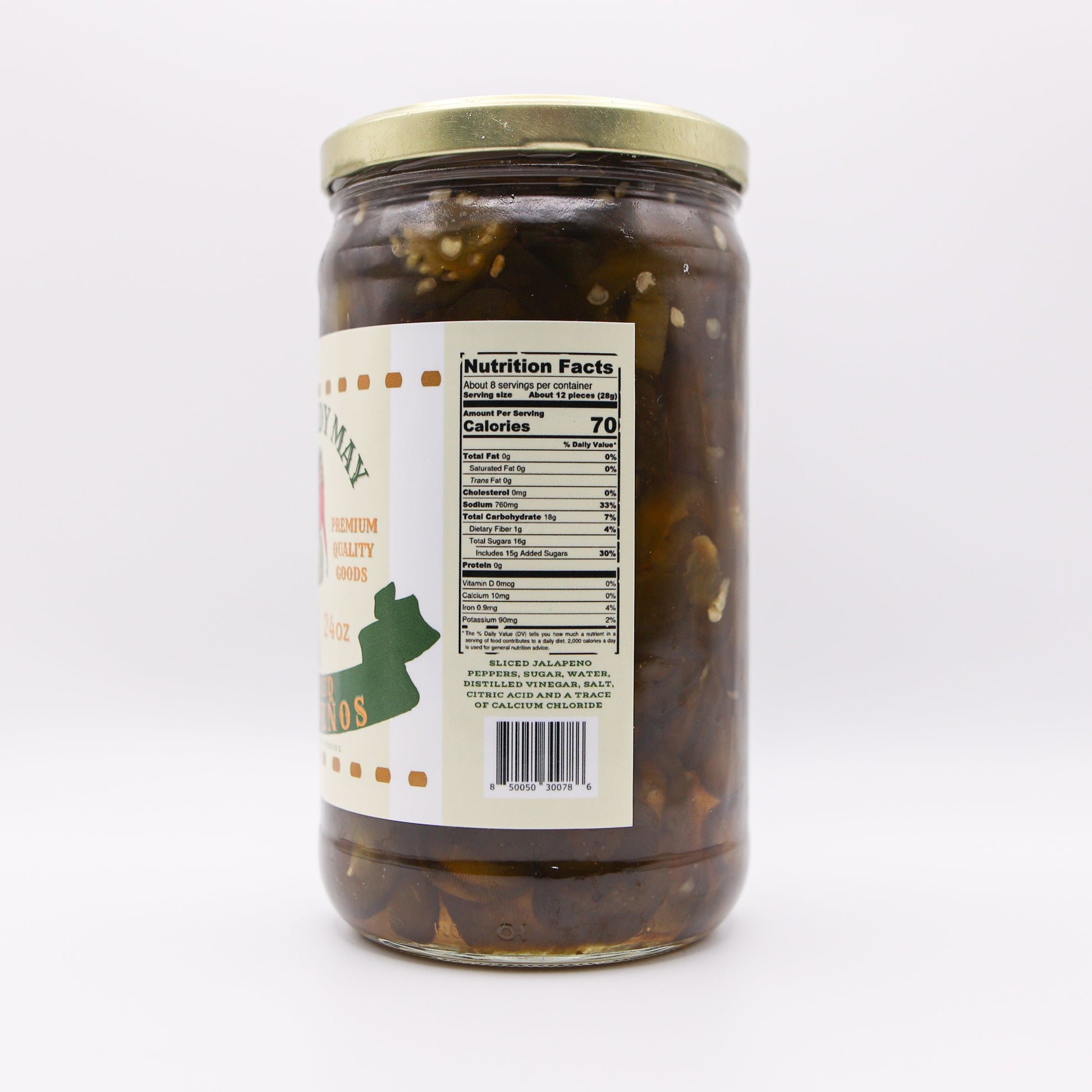 Sweet Heat Candied Jalapeños The Lady May