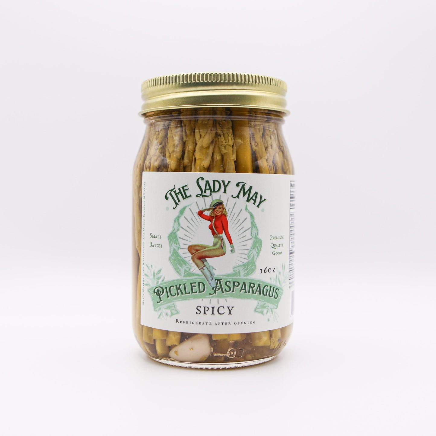 Spicy Pickled Asparagus The Lady May