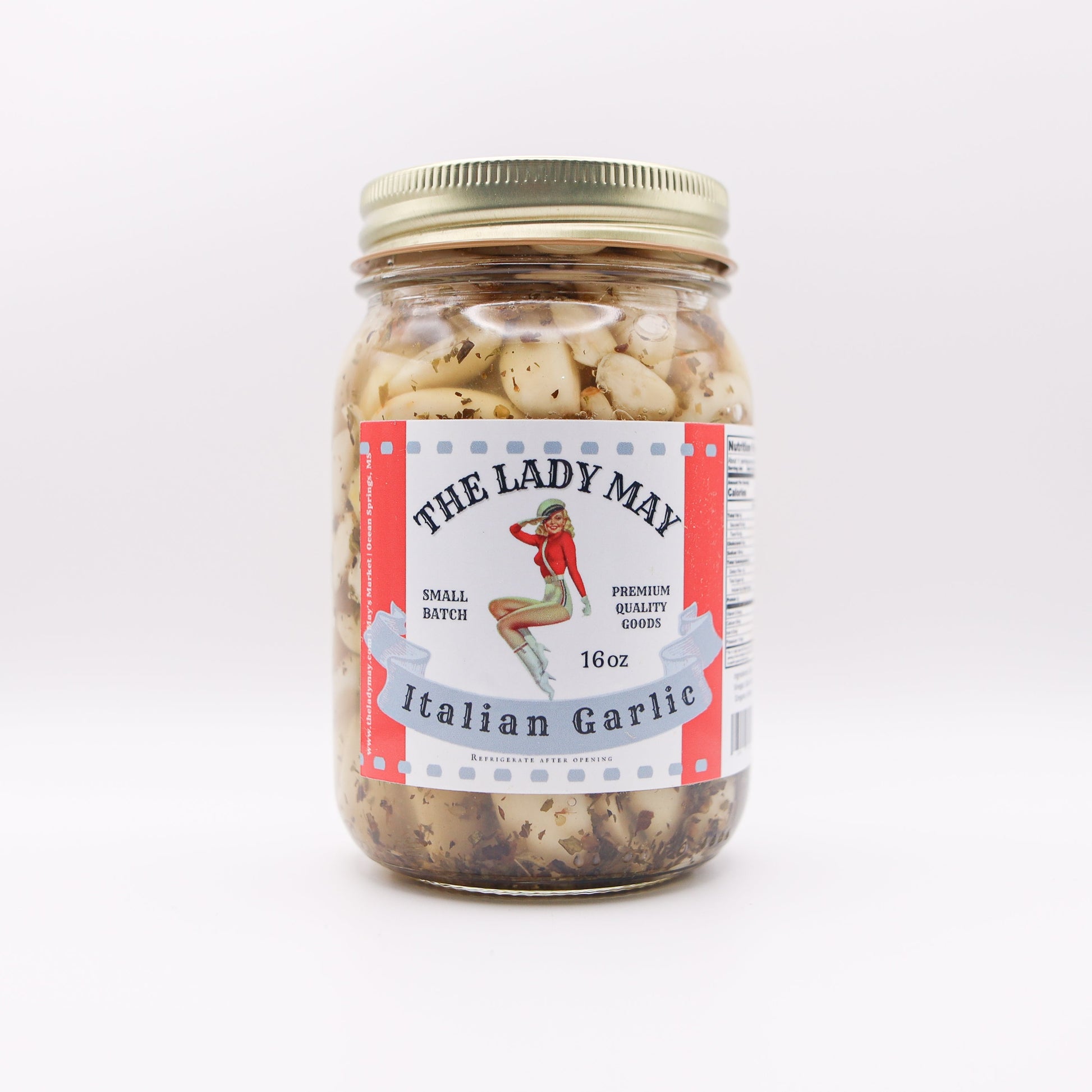 Italian Pickled Garlic The Lady May