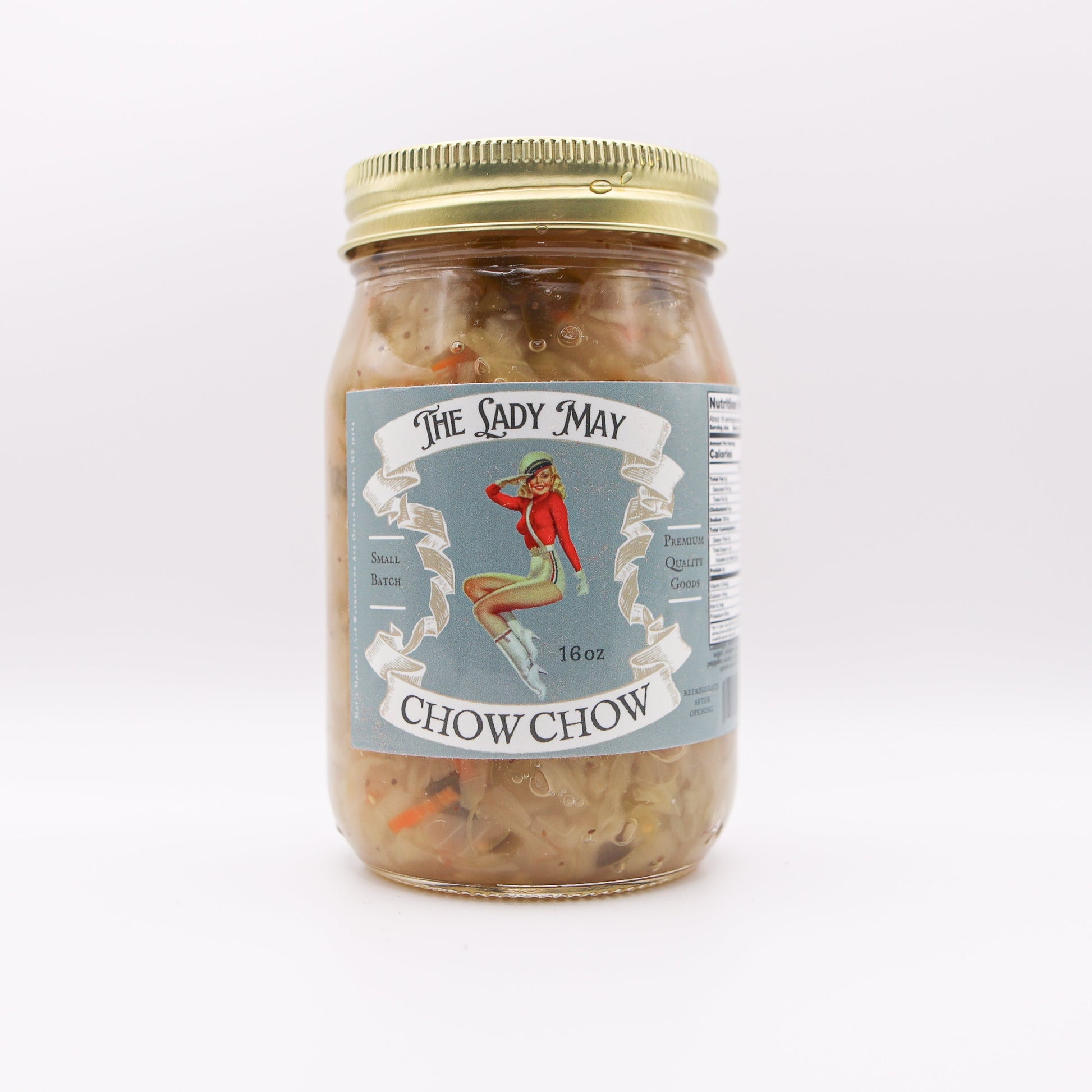 Southern Home-Style Chow Chow Relish The Lady May
