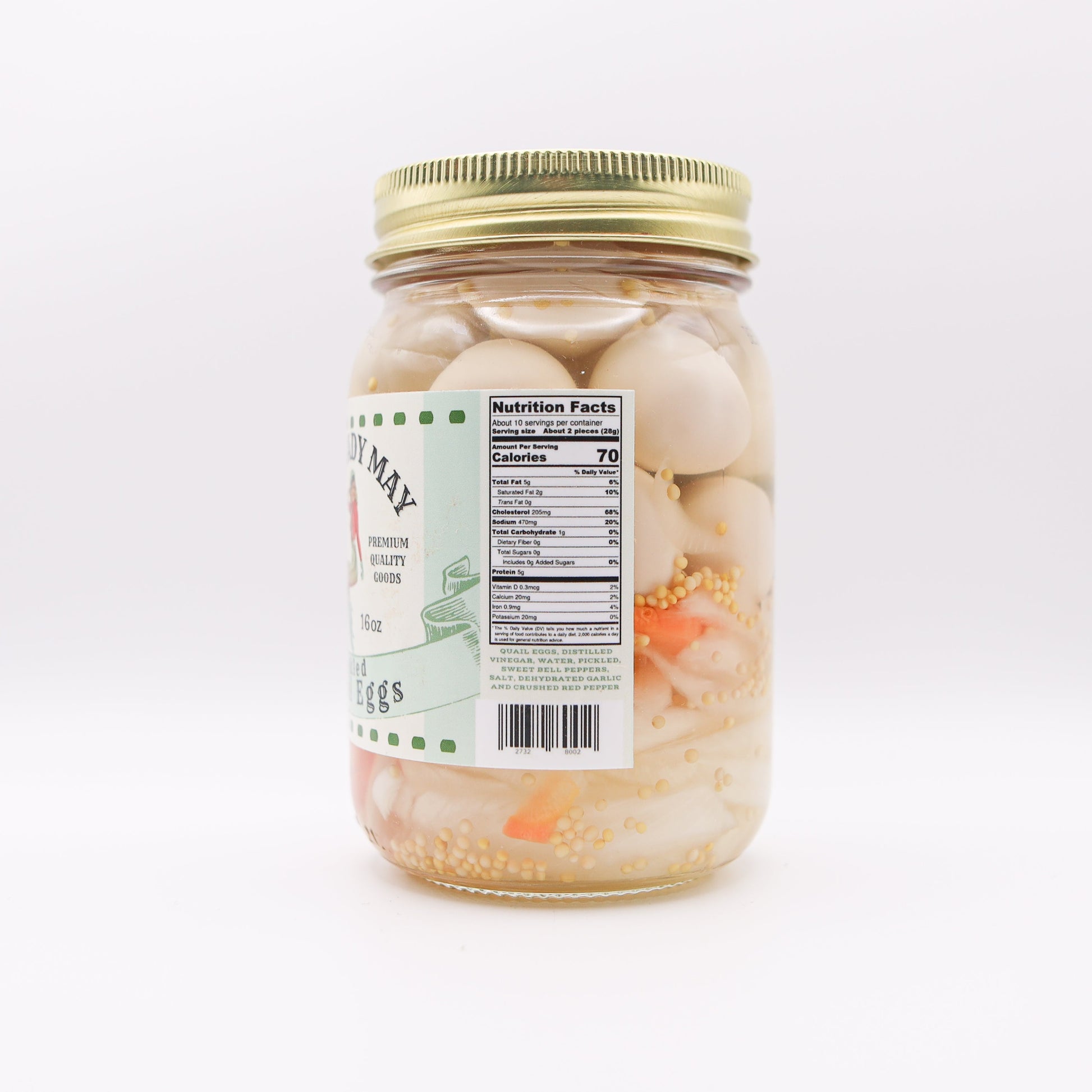 Mild Pickled Quail Eggs The Lady May
