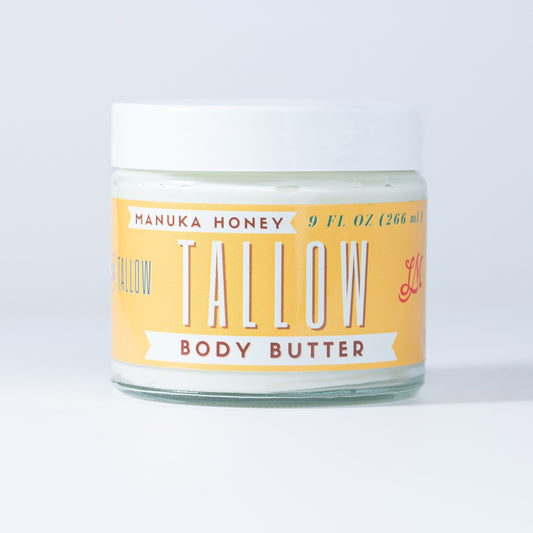 Manuka Honey + Rosehip Tallow Body Butter The Lady May