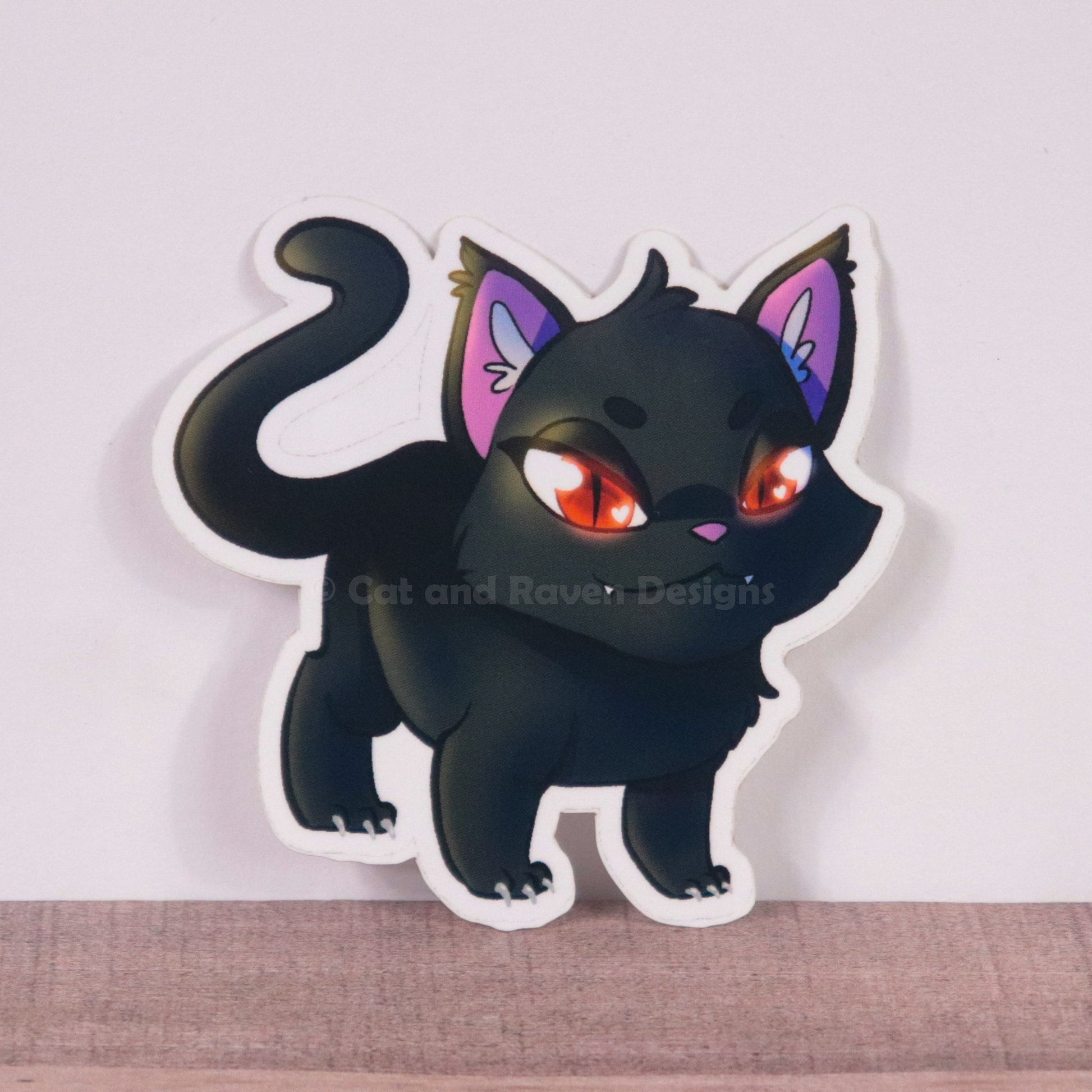 Beast of Exmoor Cryptid cuties vinyl stickers Cat and Raven Designs Soap