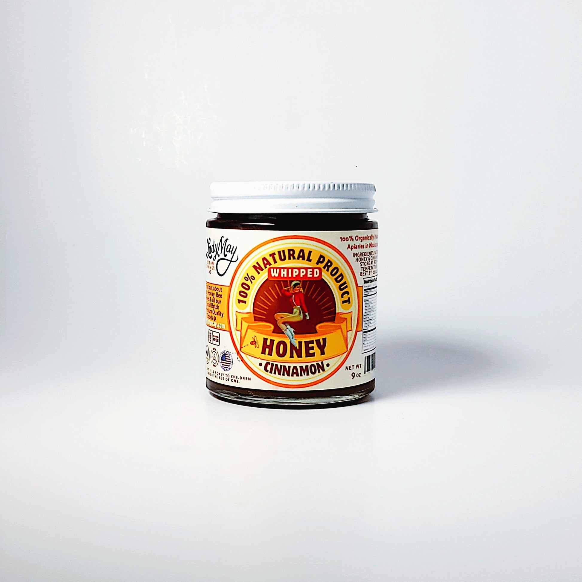 Cinnamon Creamed Whipped Honey The Lady May