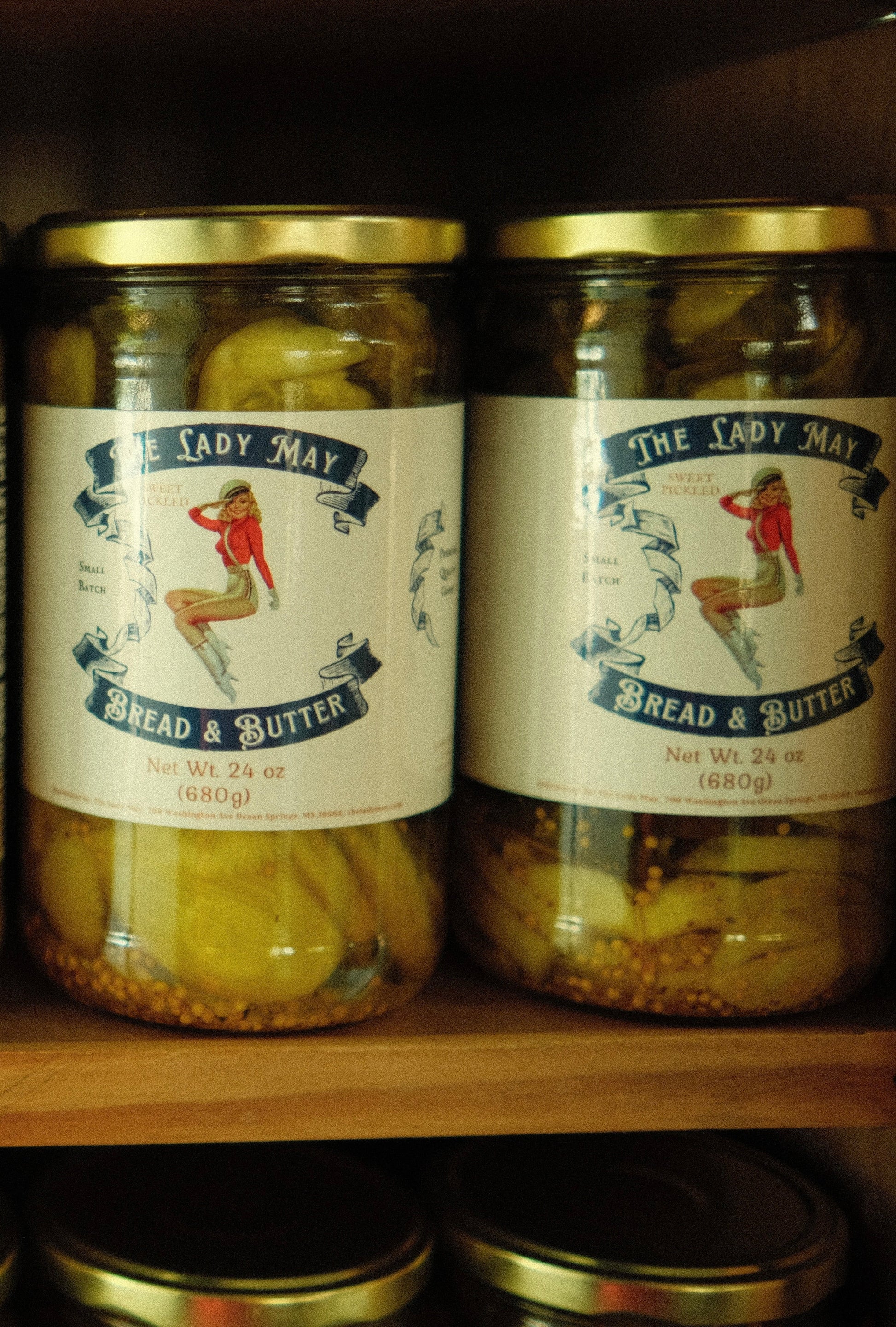 Sweet Bread & Butter Pickle Slices The Lady May