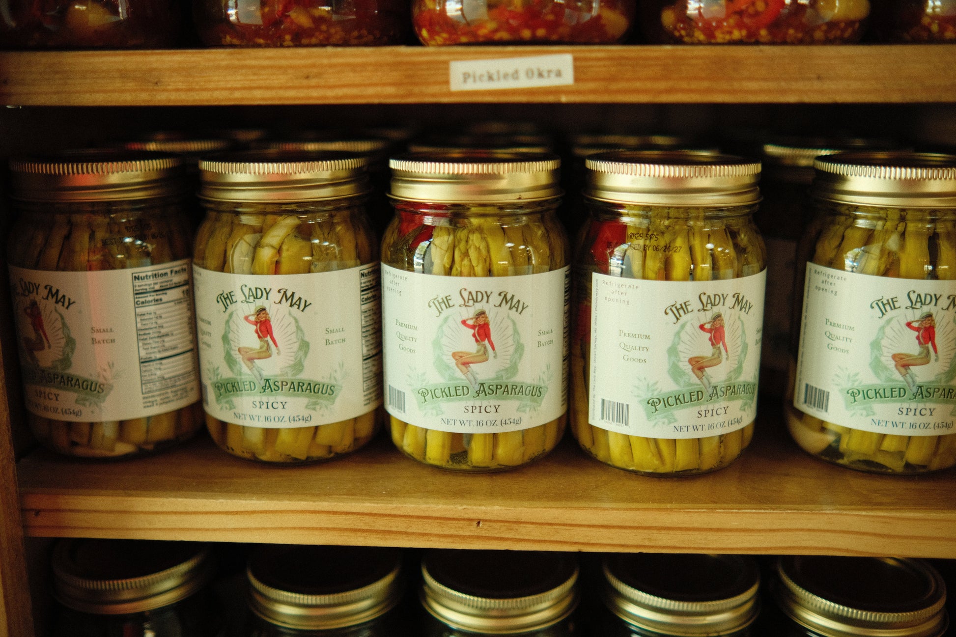 Spicy Pickled Asparagus The Lady May