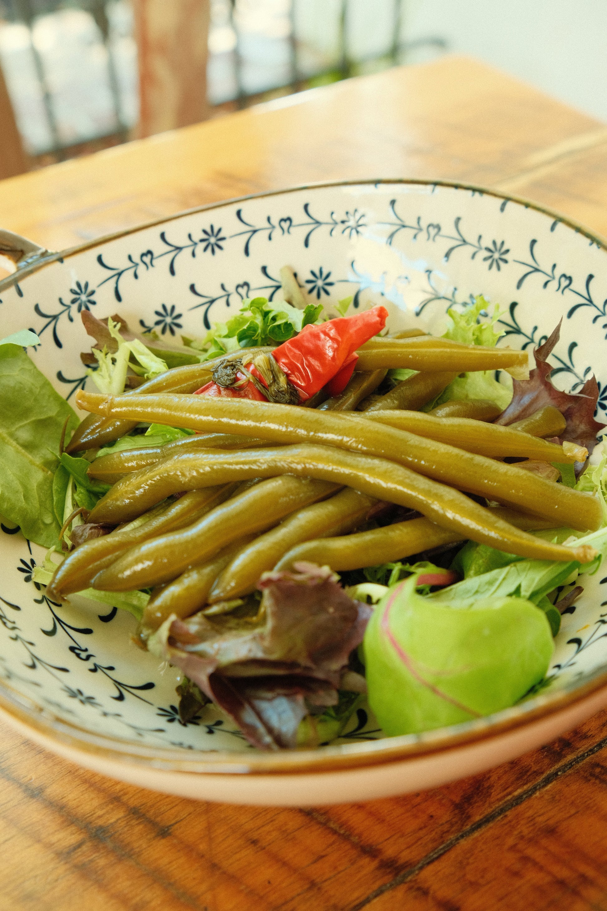 Spicy Pickled Snap Beans The Lady May