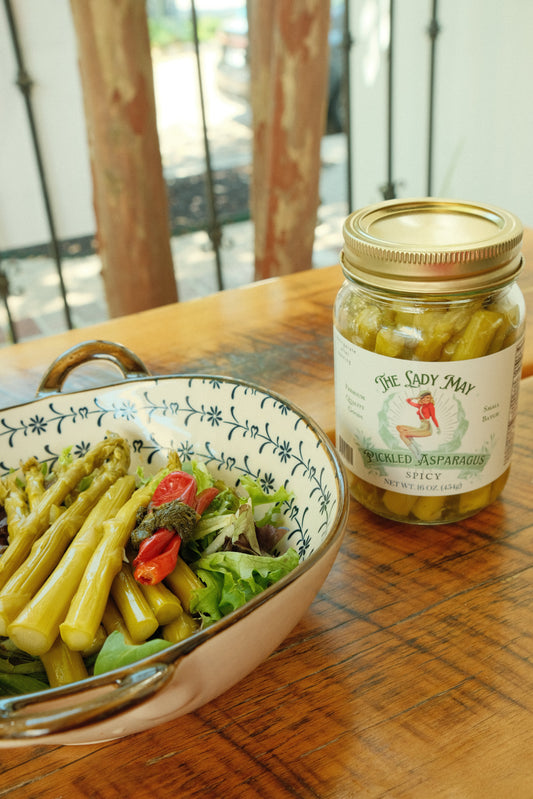 Spicy Pickled Asparagus The Lady May