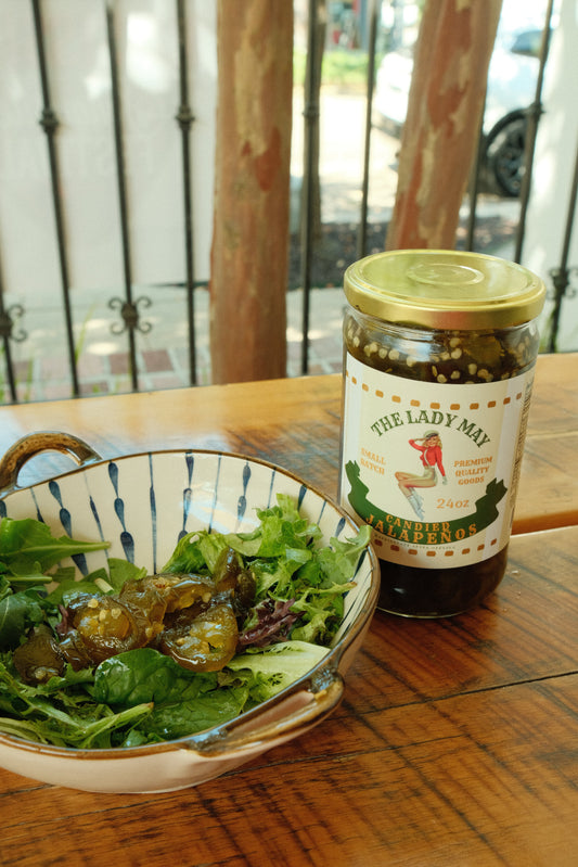 Sweet Heat Candied Jalapeños The Lady May