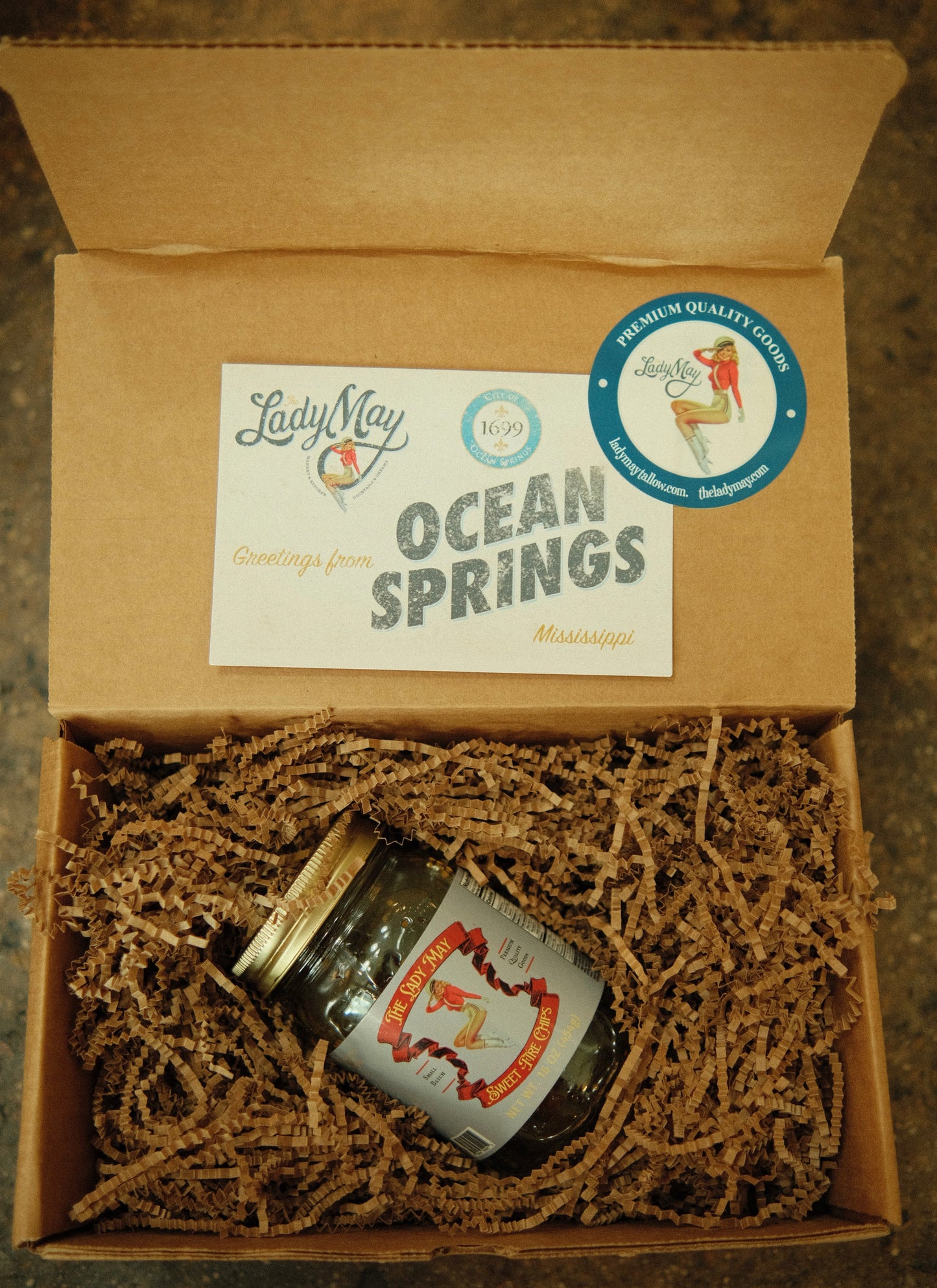 Sweet Fire Pickle Slices The Lady May