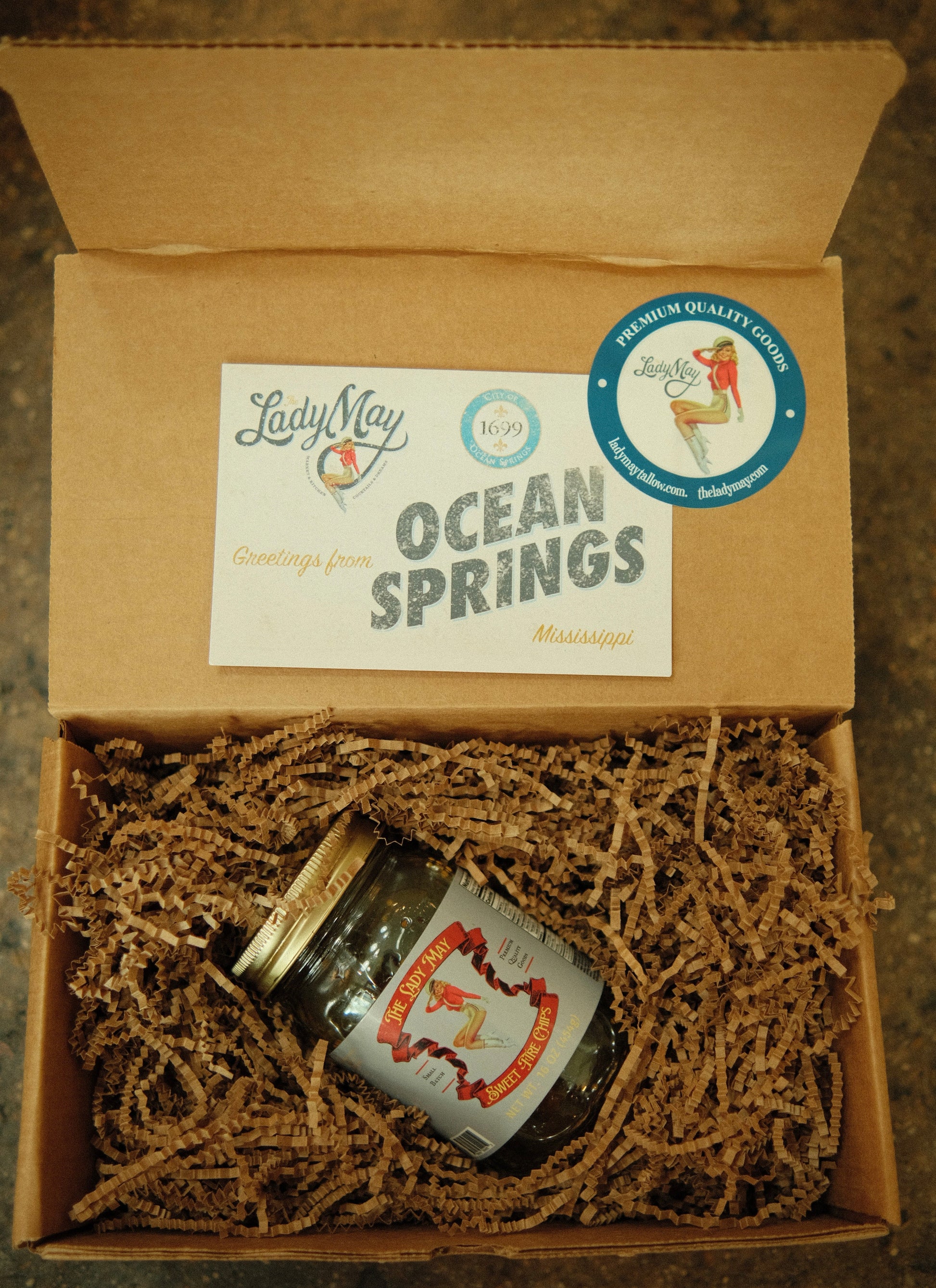 Sweet Fire Pickle Slices The Lady May