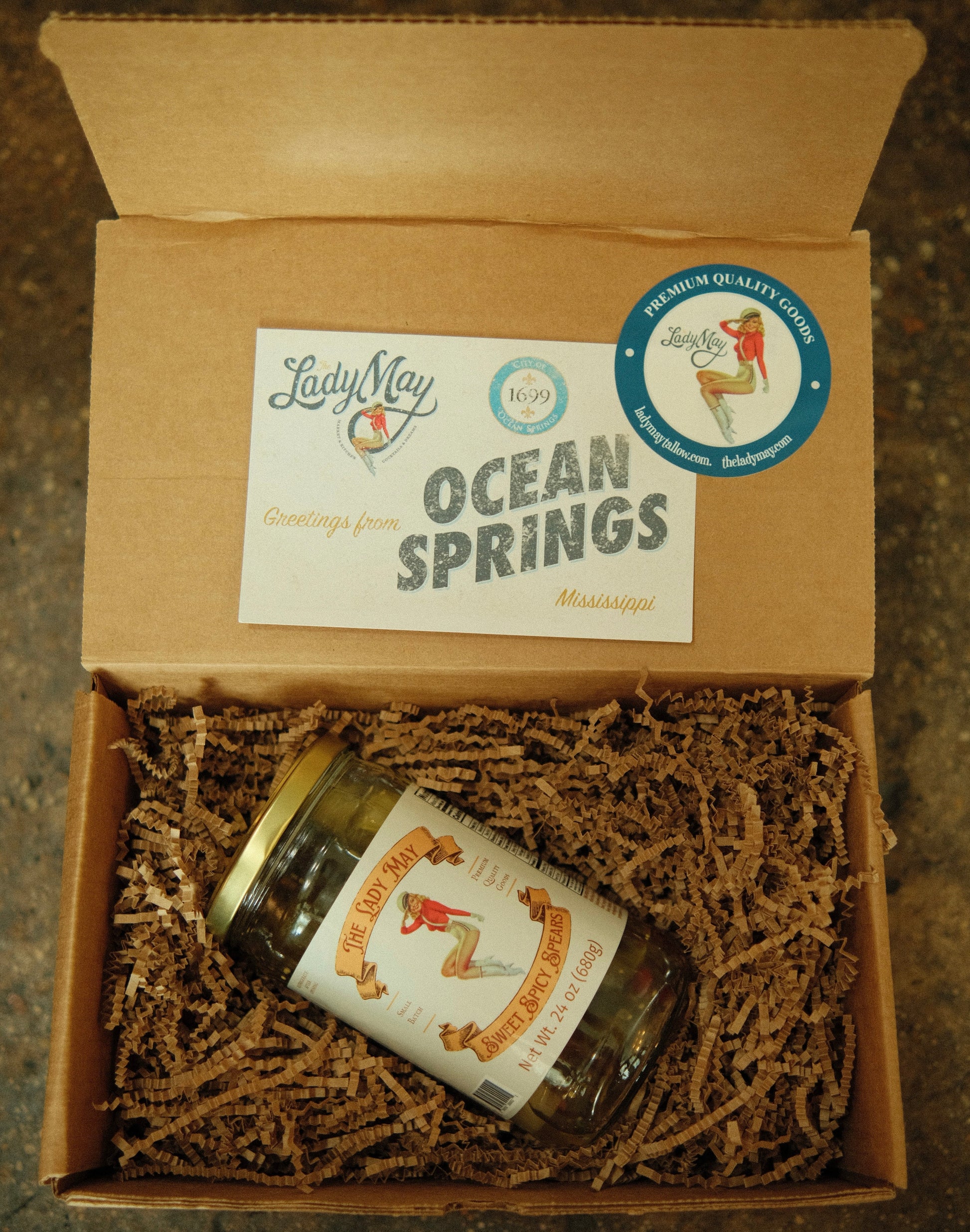 Sweet & Spicy Pickle Spears The Lady May