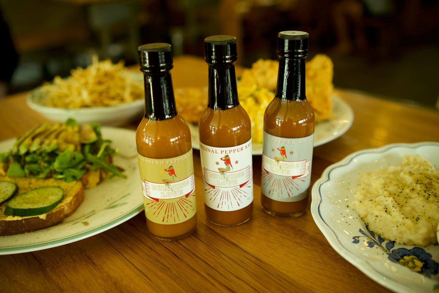 Lady May’s Hot Sauce 3-Pack Bundle – Original, Habanero & Sweet Heat – Small Batch, Farm Picked, Restaurant Made – Gift Set of 3 Bottles The Lady May