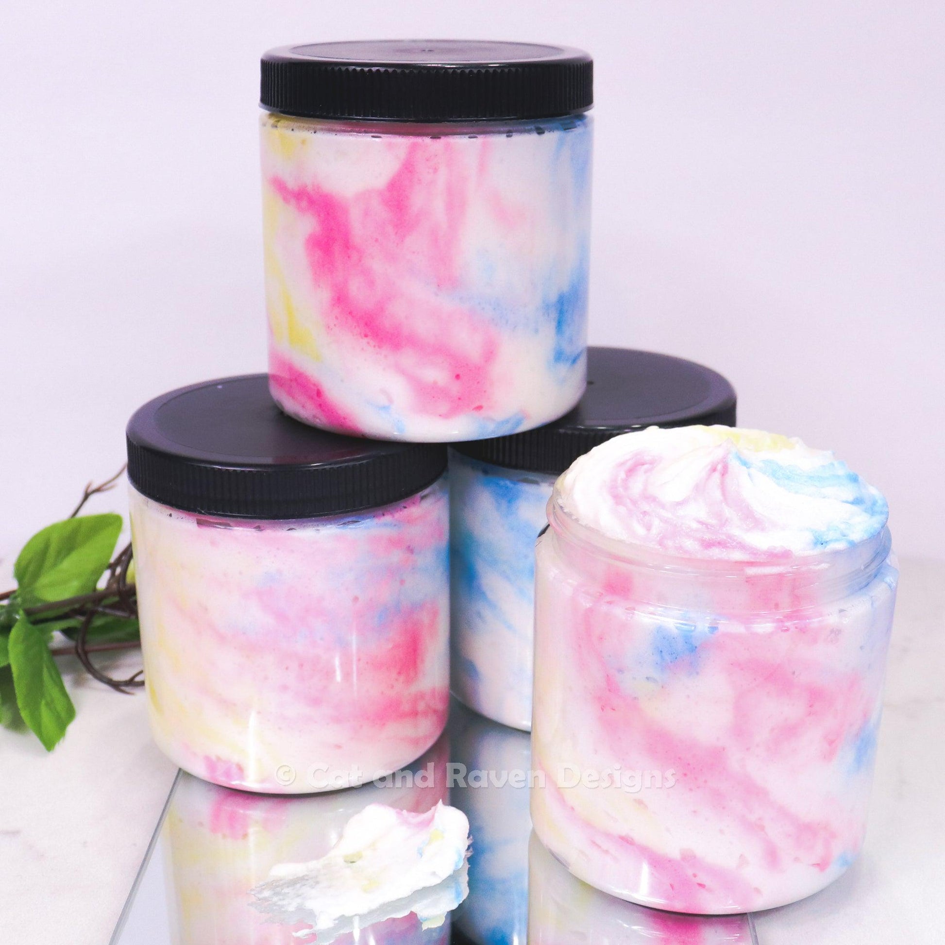 Forbidden Frosting whipped soap Cat and Raven Designs Soap