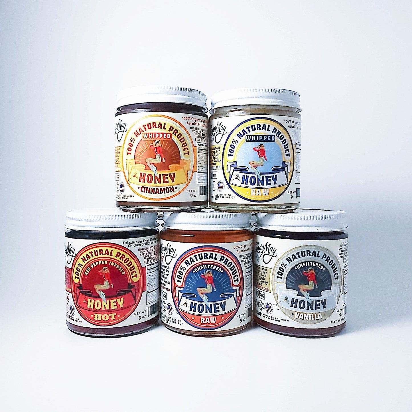 Whipped Cream Raw Honey The Lady May