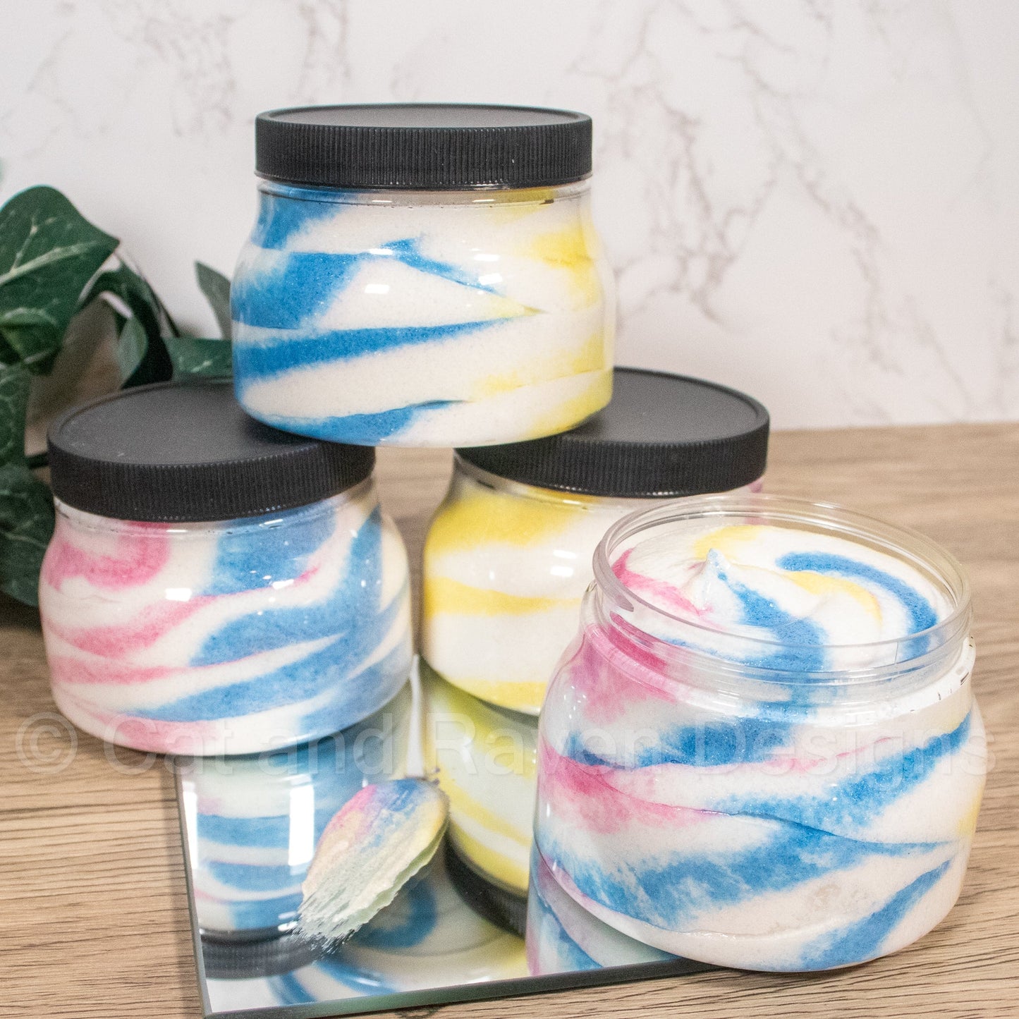 Rough Stuff sugar scrub Cat and Raven Designs Soap