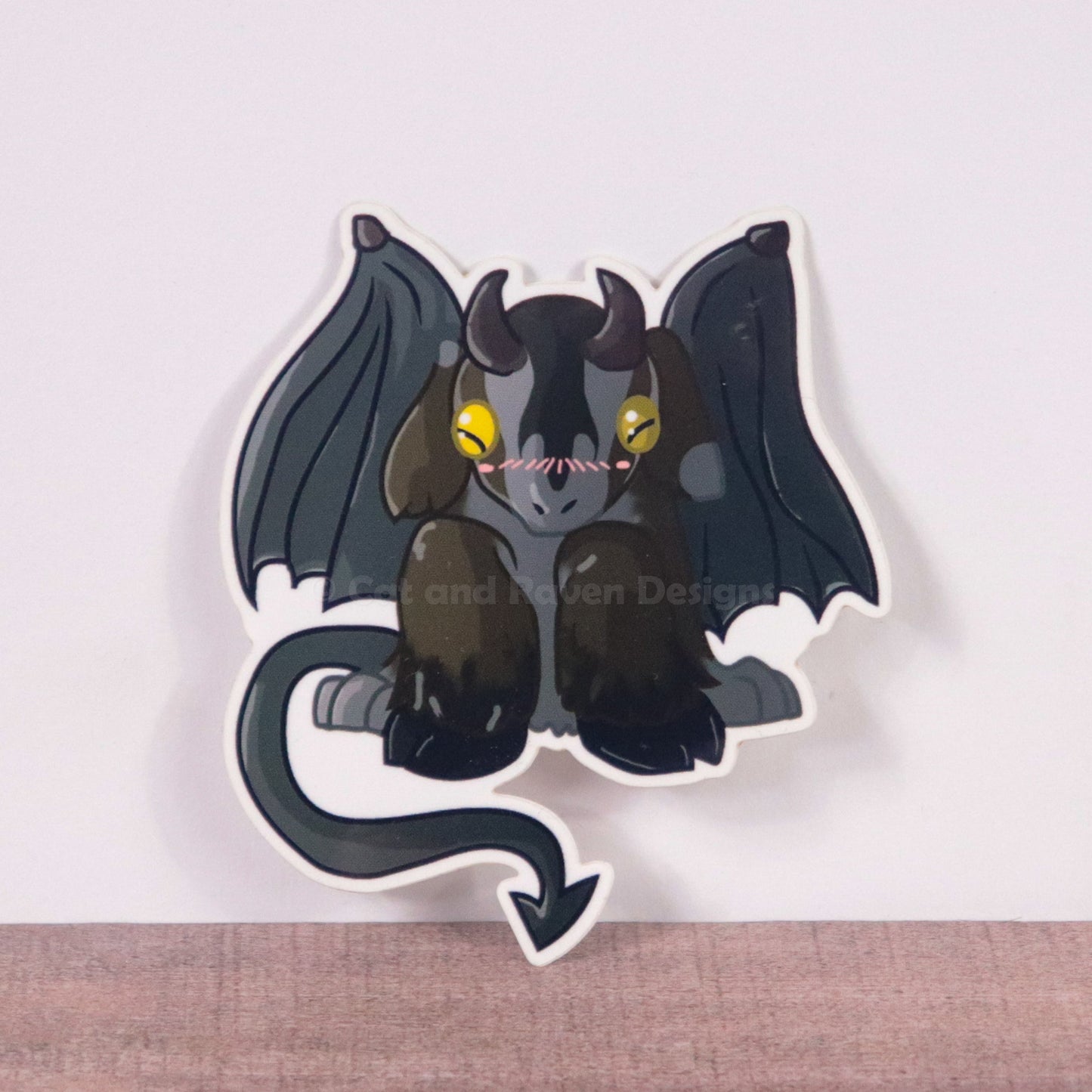 Jersey Devil Cryptid cuties vinyl stickers Cat and Raven Designs Soap