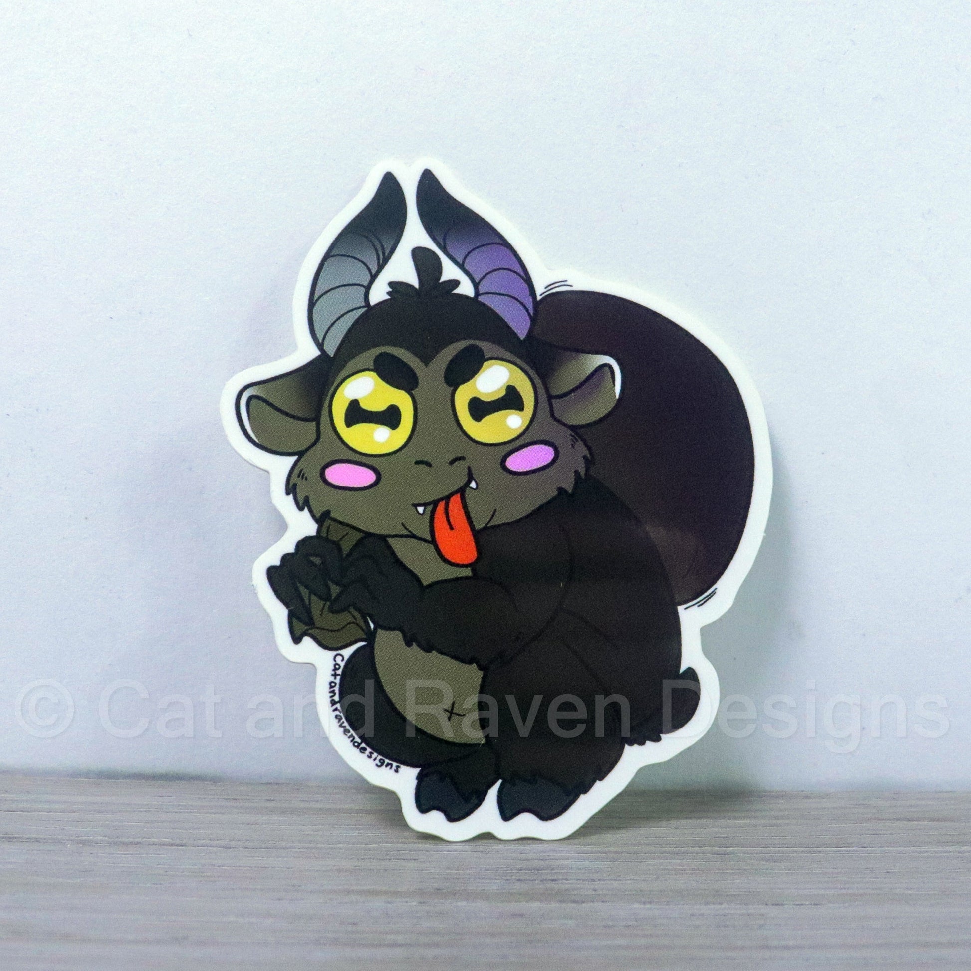 Krampus Cryptid cuties vinyl stickers Cat and Raven Designs Soap