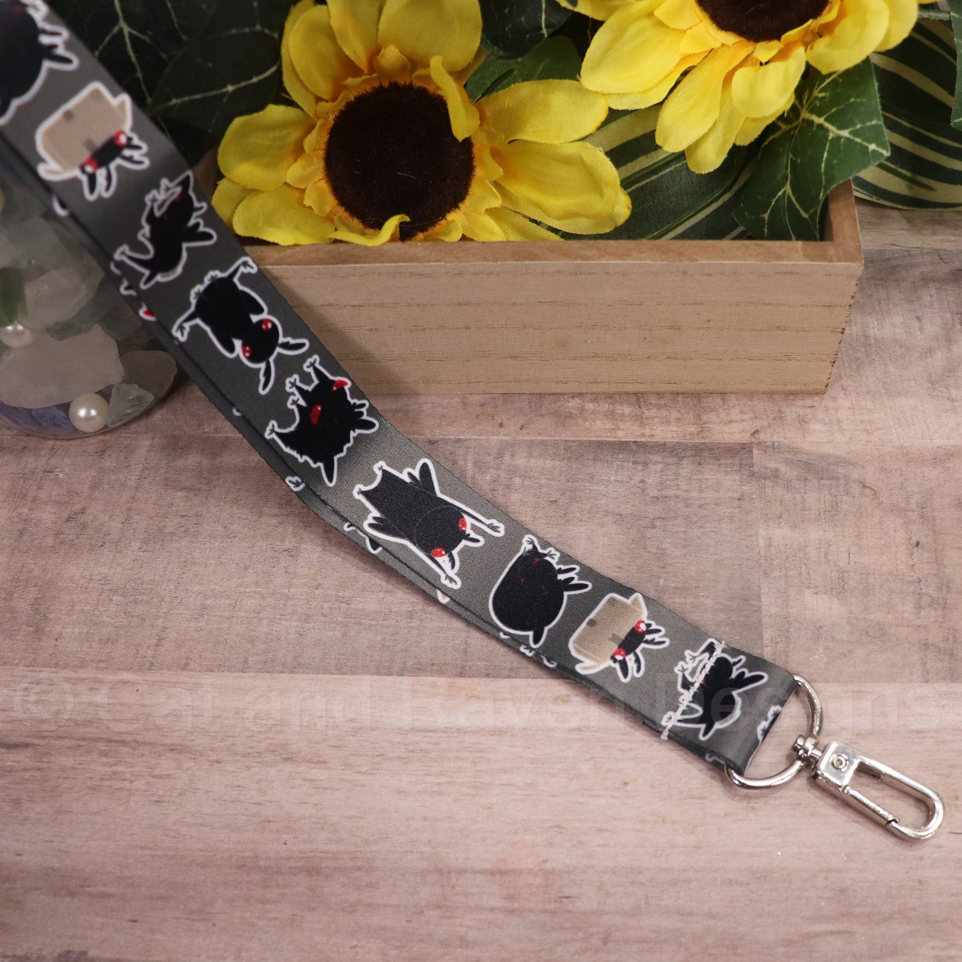 Pet Mothman Lanyard Cat and Raven Designs Soap