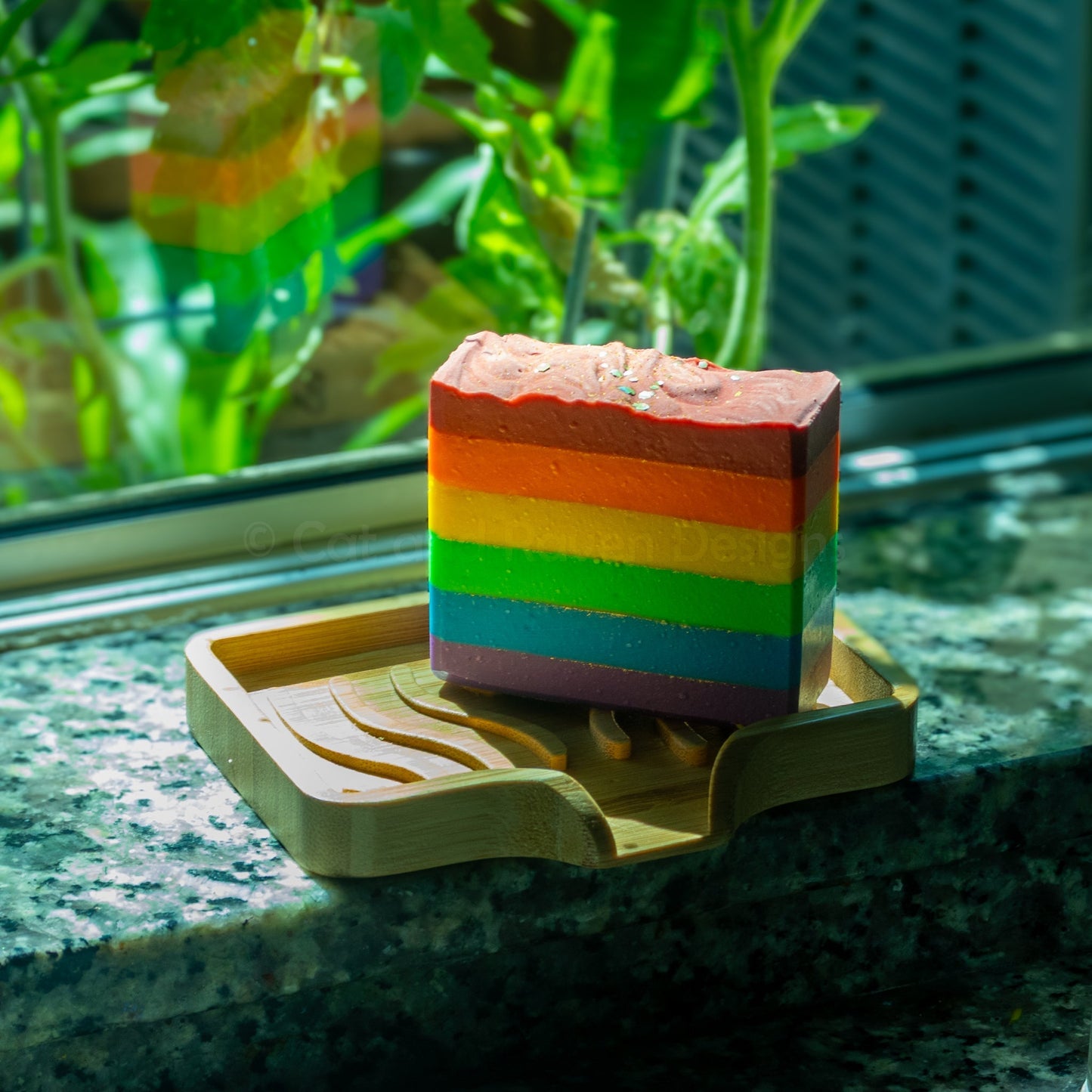 Bamboo soap deck Cat and Raven Designs Soap