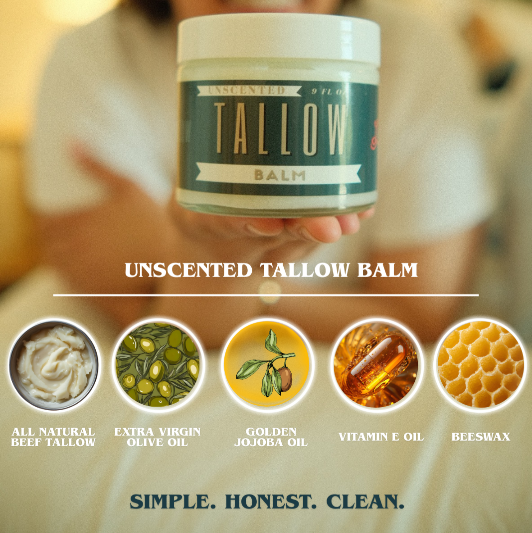 Unscented Tallow Balm The Lady May