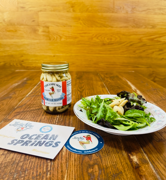 Italian Pickled Garlic The Lady May
