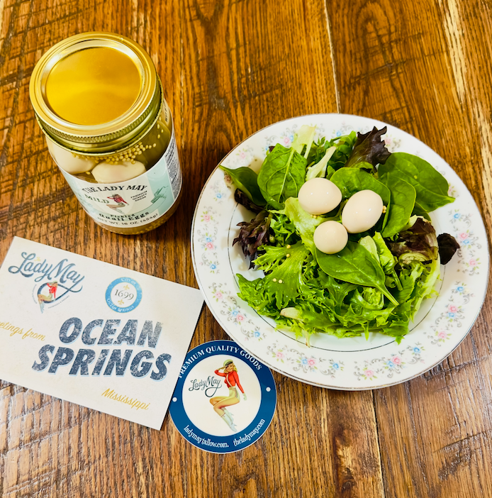 Mild Pickled Quail Eggs The Lady May