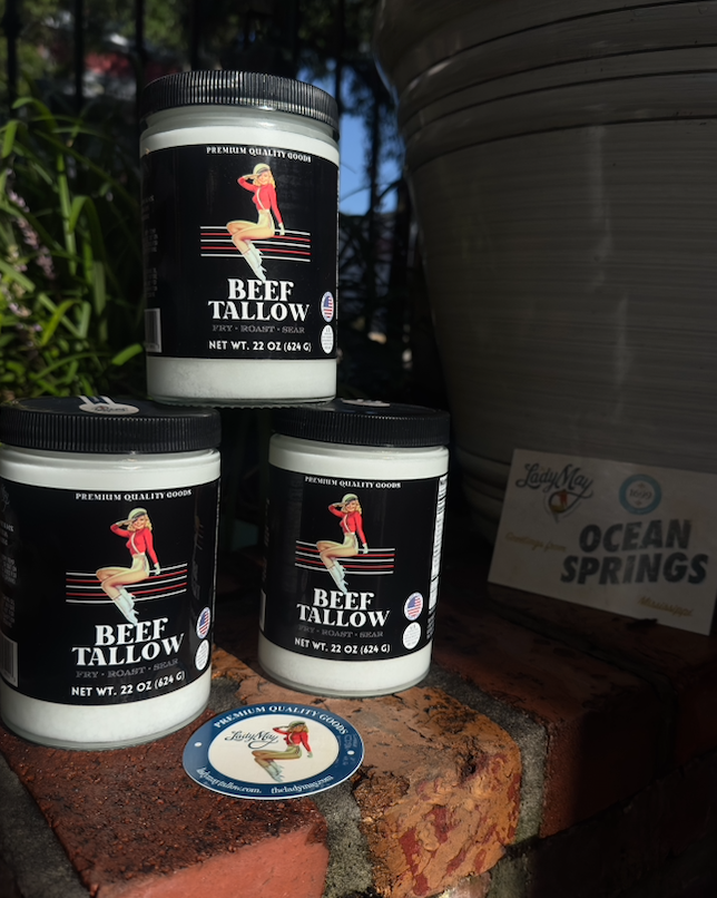 22oz Premium Cooking Beef Tallow The Lady May