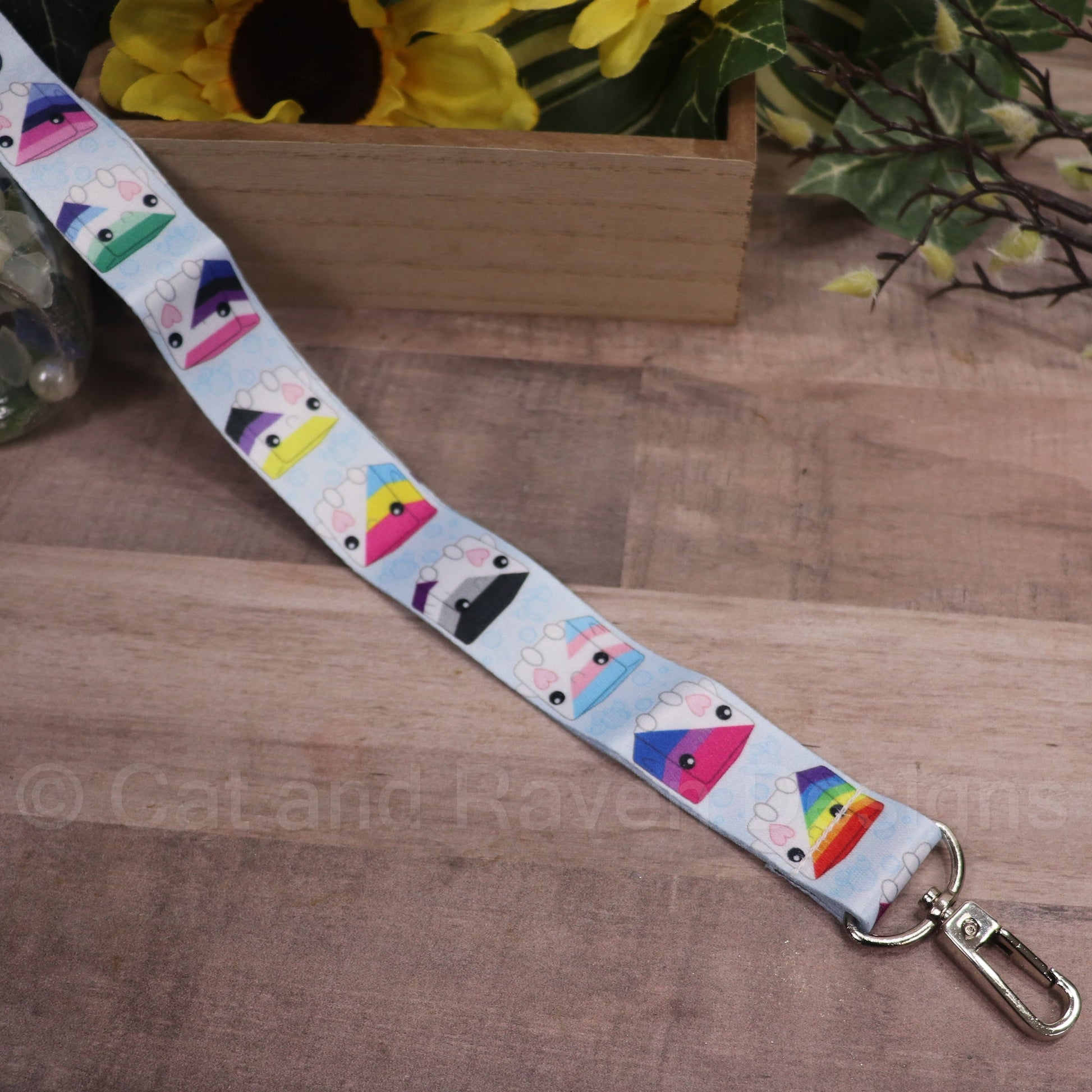 Soapy Buddy Lanyard Cat and Raven Designs Soap