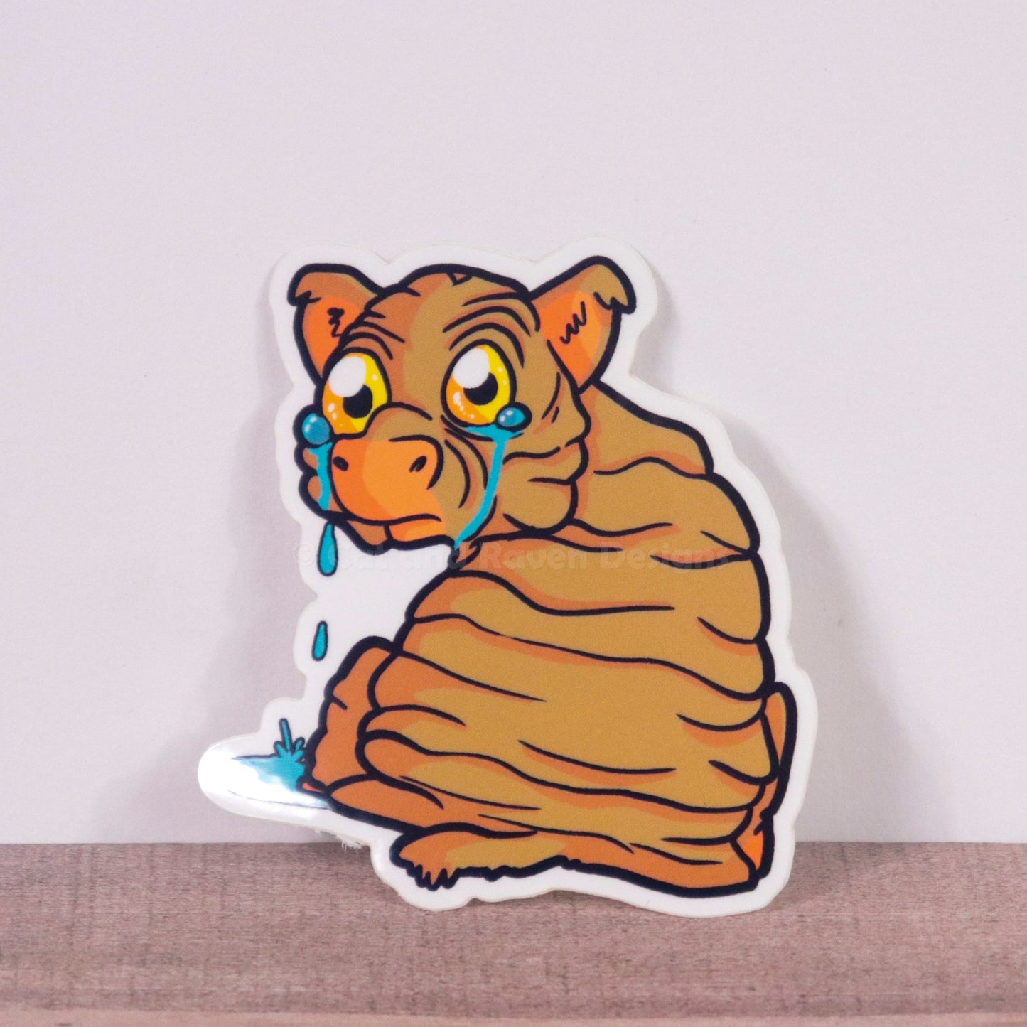 Squonk Cryptid cuties vinyl stickers Cat and Raven Designs Soap