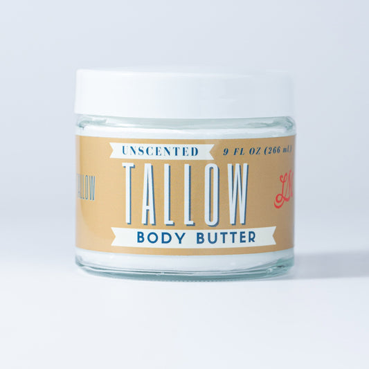 Unscented Tallow Body Butter The Lady May