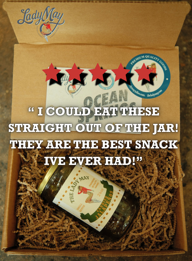 Sweet Heat Candied Jalapeños The Lady May