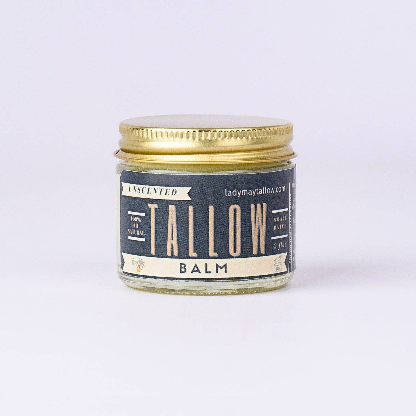 Unscented Tallow Balm The Lady May