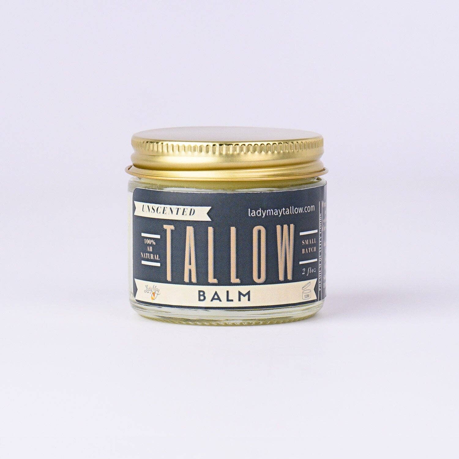 Unscented Tallow Balm The Lady May