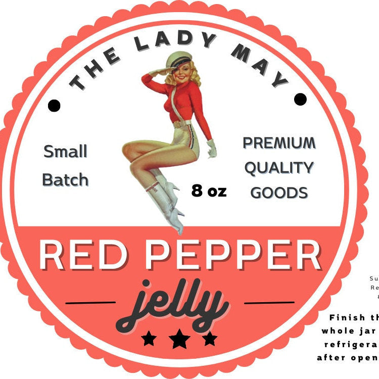 Red Pepper Jelly The Lady May