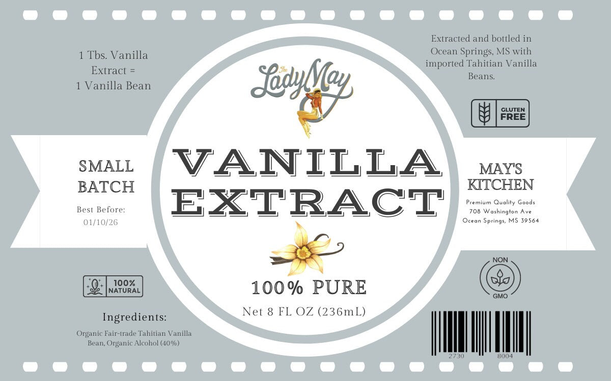 Pure Vanilla Extract The Lady May