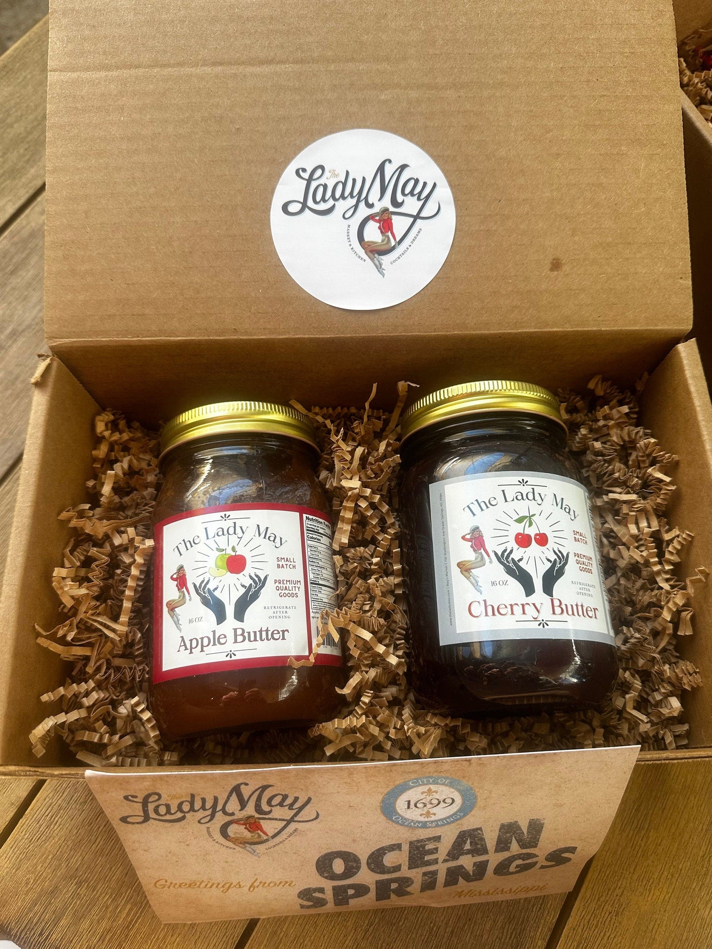 Nana's Southern Fruit Butters Gift Bundle The Lady May