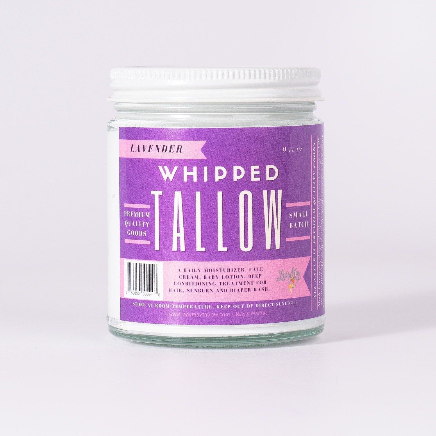 Whipped Tallow Trio - Scented (9oz) The Lady May
