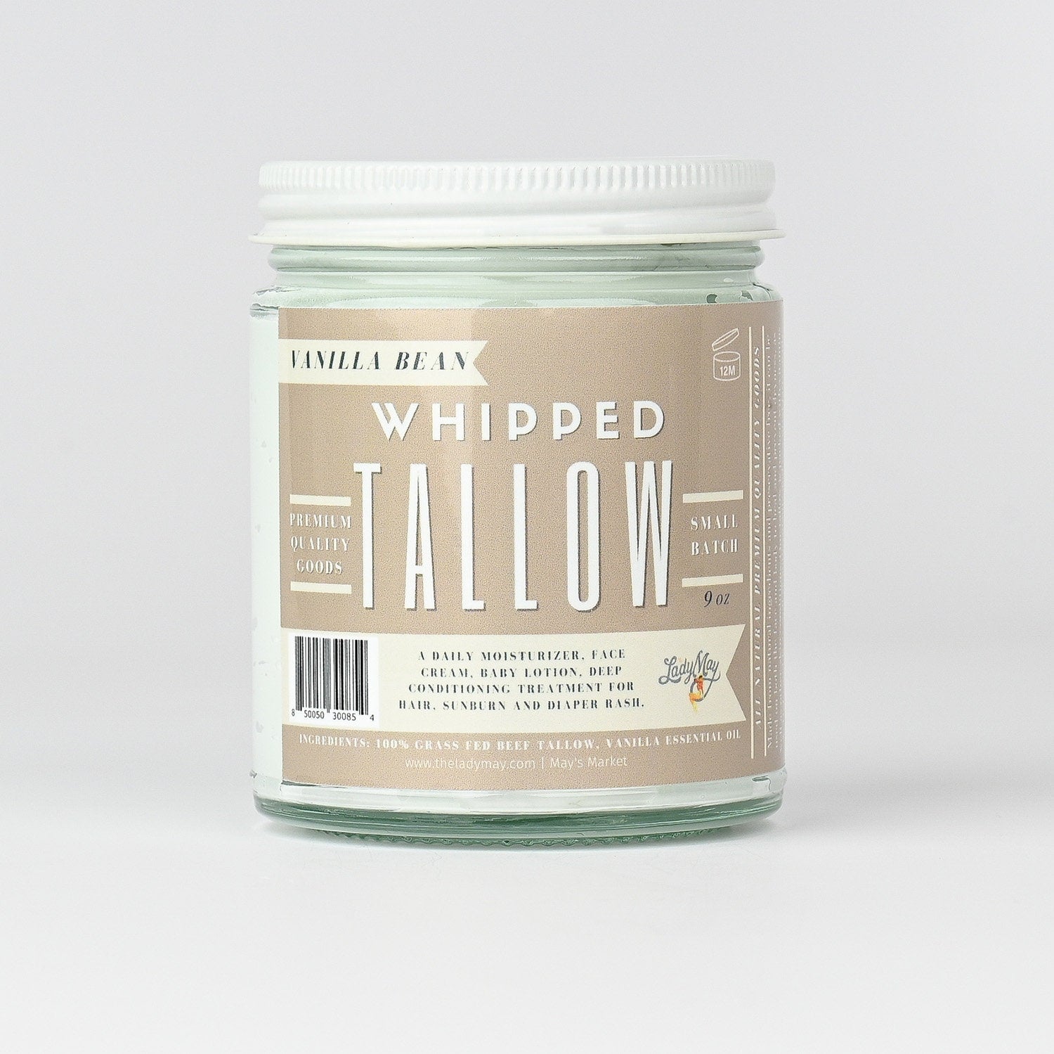 Whipped Tallow Trio - Scented (9oz) The Lady May