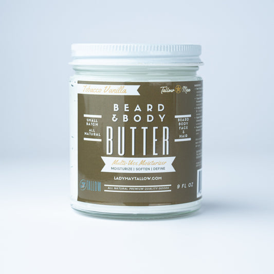 Tobacco Vanilla | Beard + Body Butter for Men The Lady May