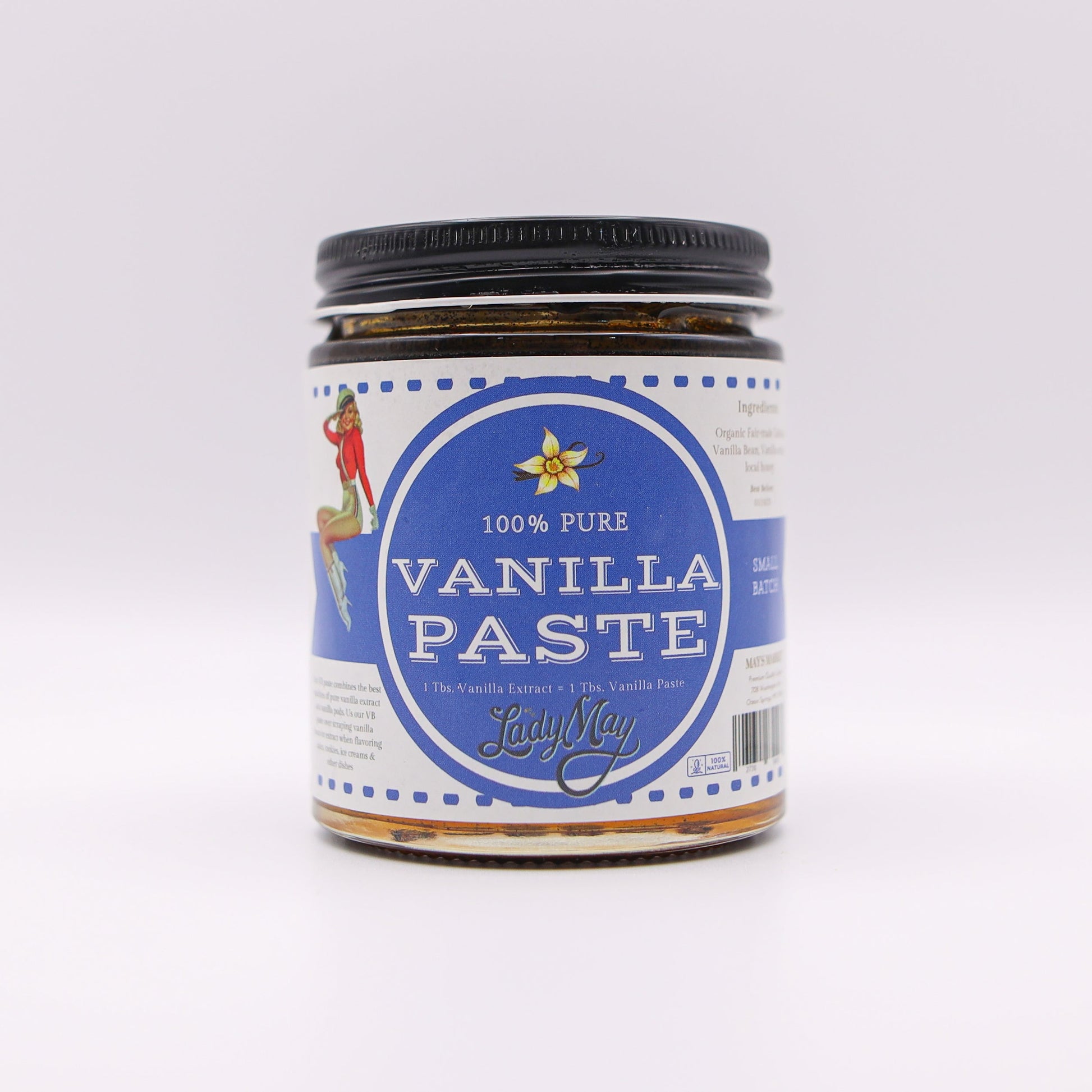 Pure Vanilla Bean Paste The Lady May